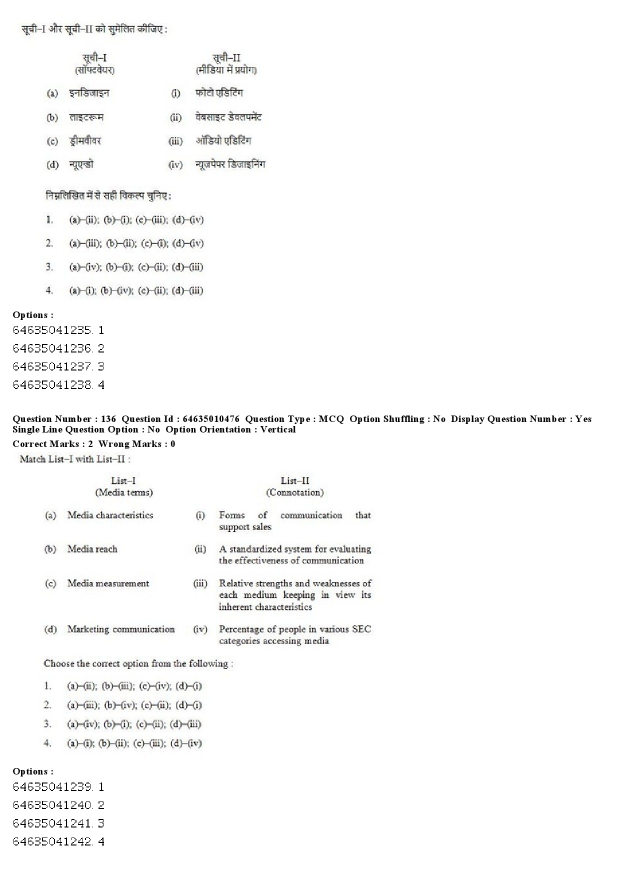 UGC NET Mass Communication And Journalism Question Paper June 2019 99