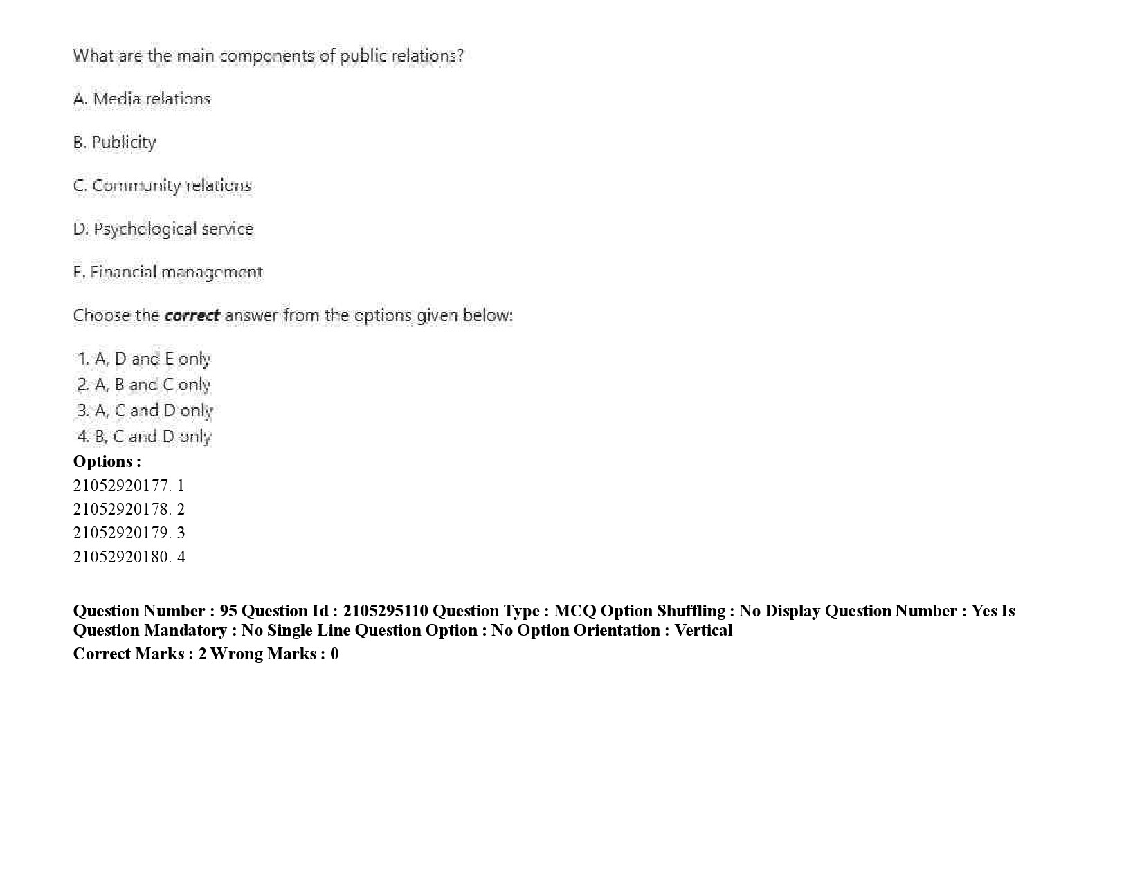 UGC NET Mass Communication And Journalism Question Paper September 2020 126