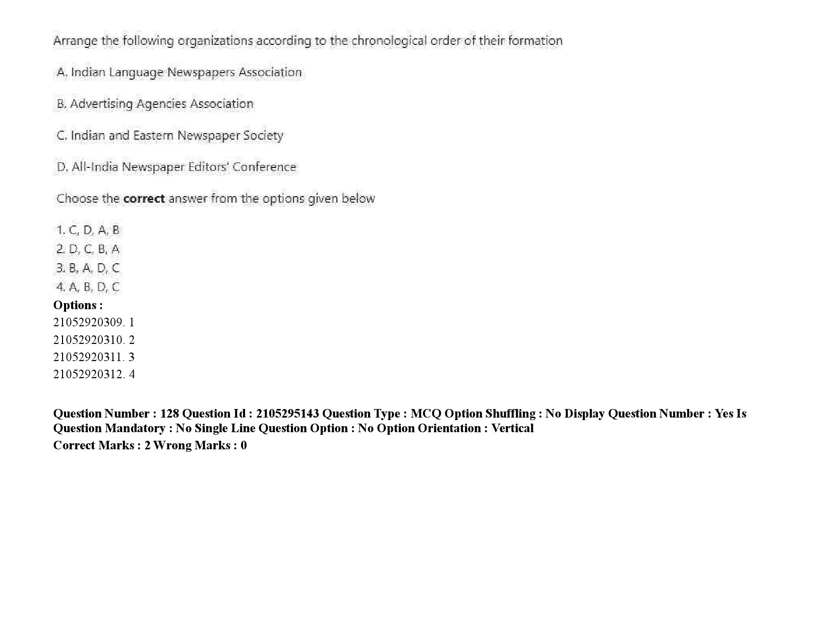 UGC NET Mass Communication And Journalism Question Paper September 2020 192