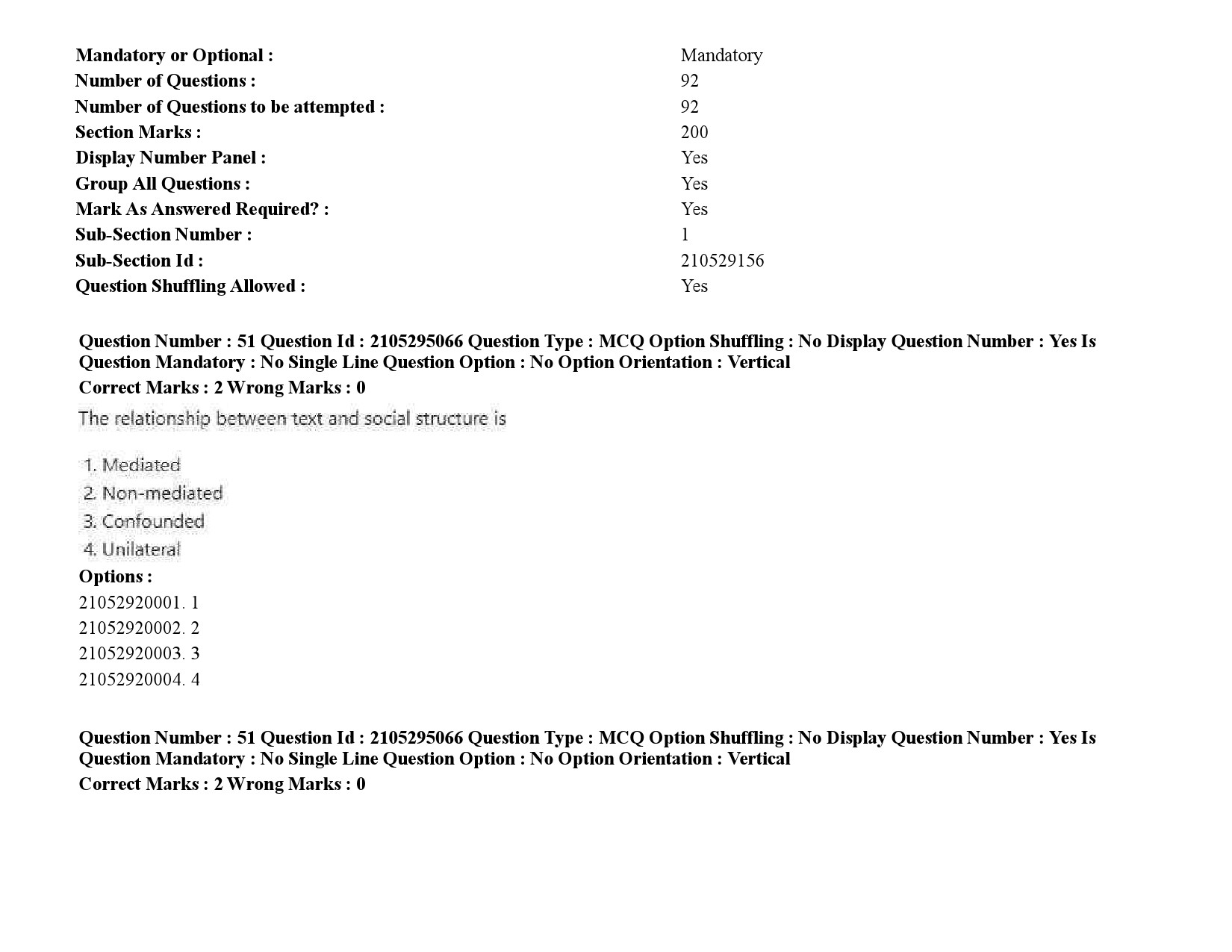 UGC NET Mass Communication And Journalism Question Paper September 2020 77