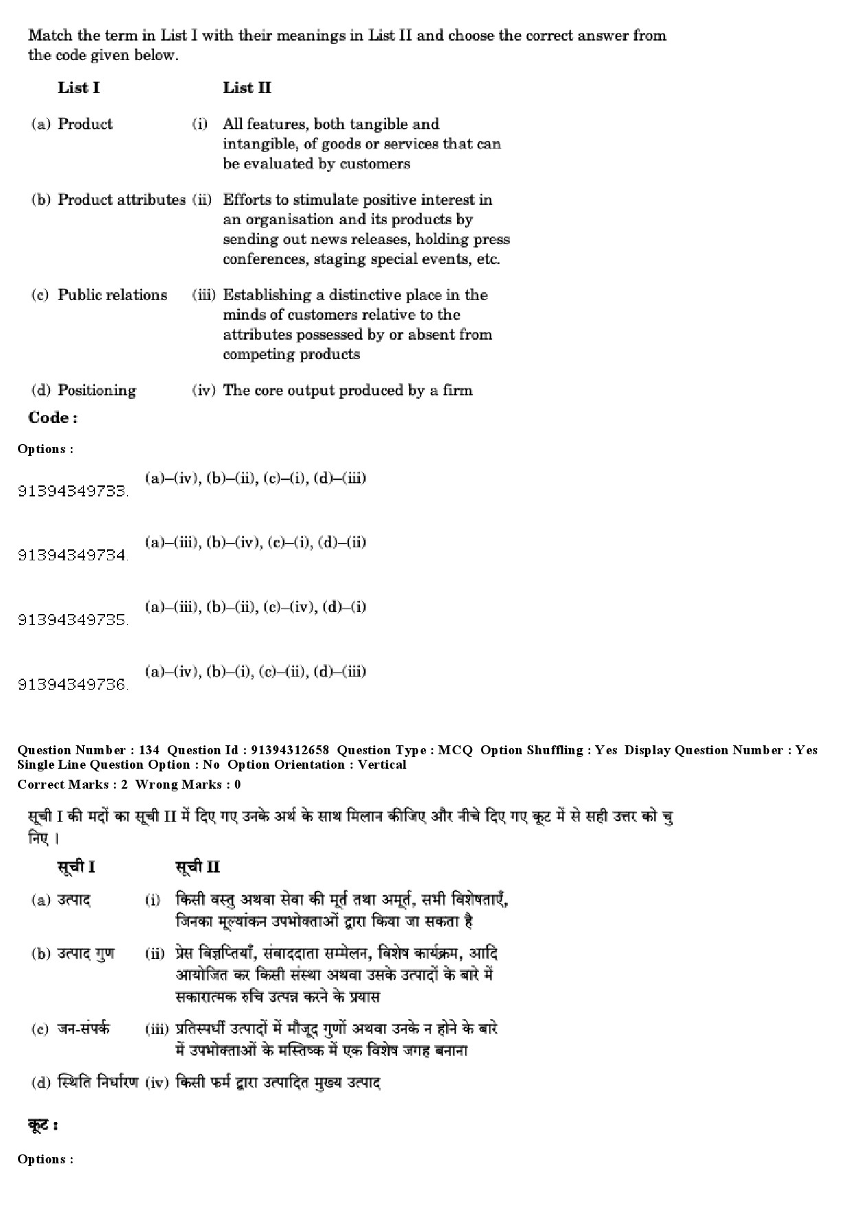 UGC NET Museology and Conservation Question Paper December 2018 127