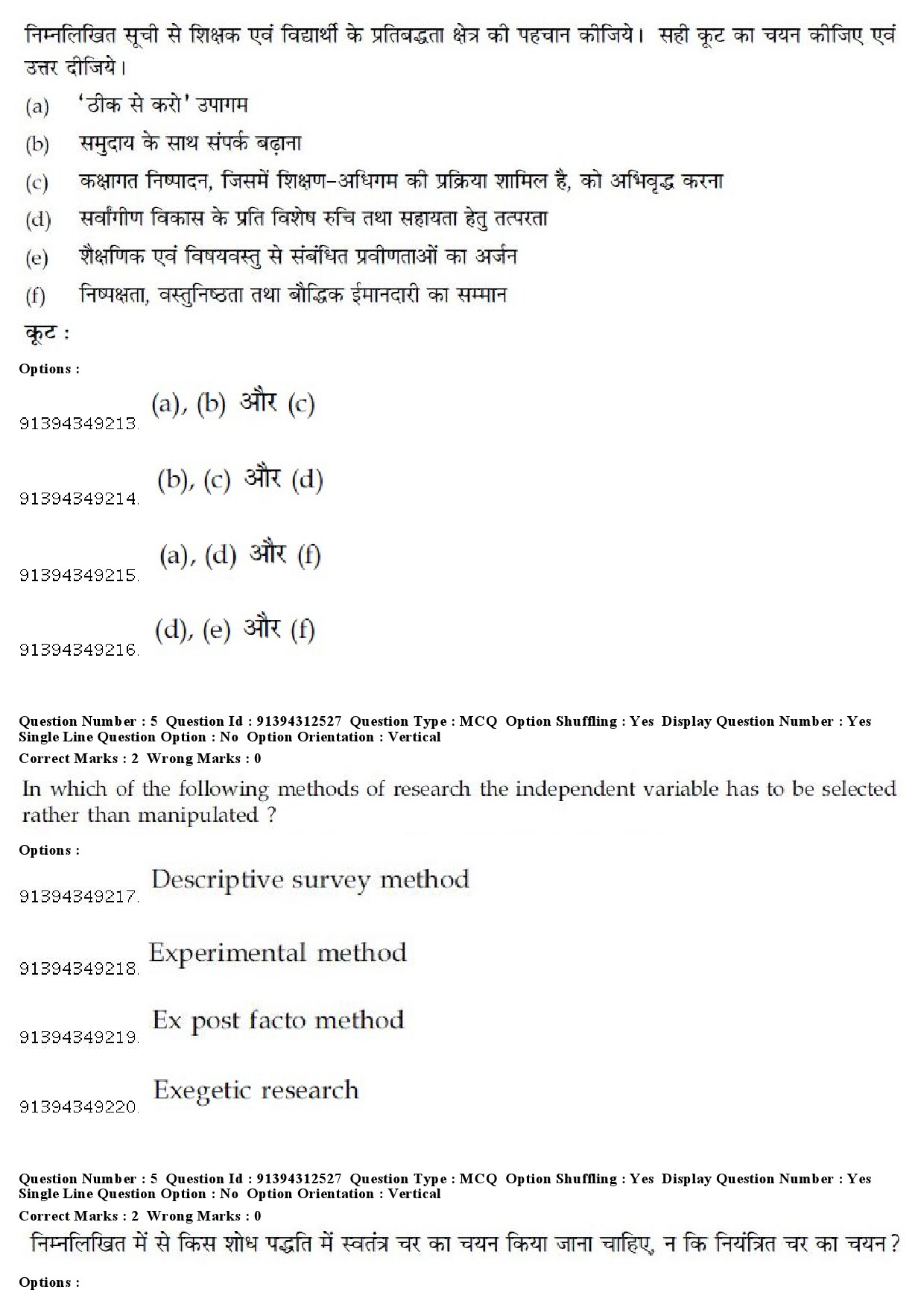 UGC NET Museology and Conservation Question Paper December 2018 6