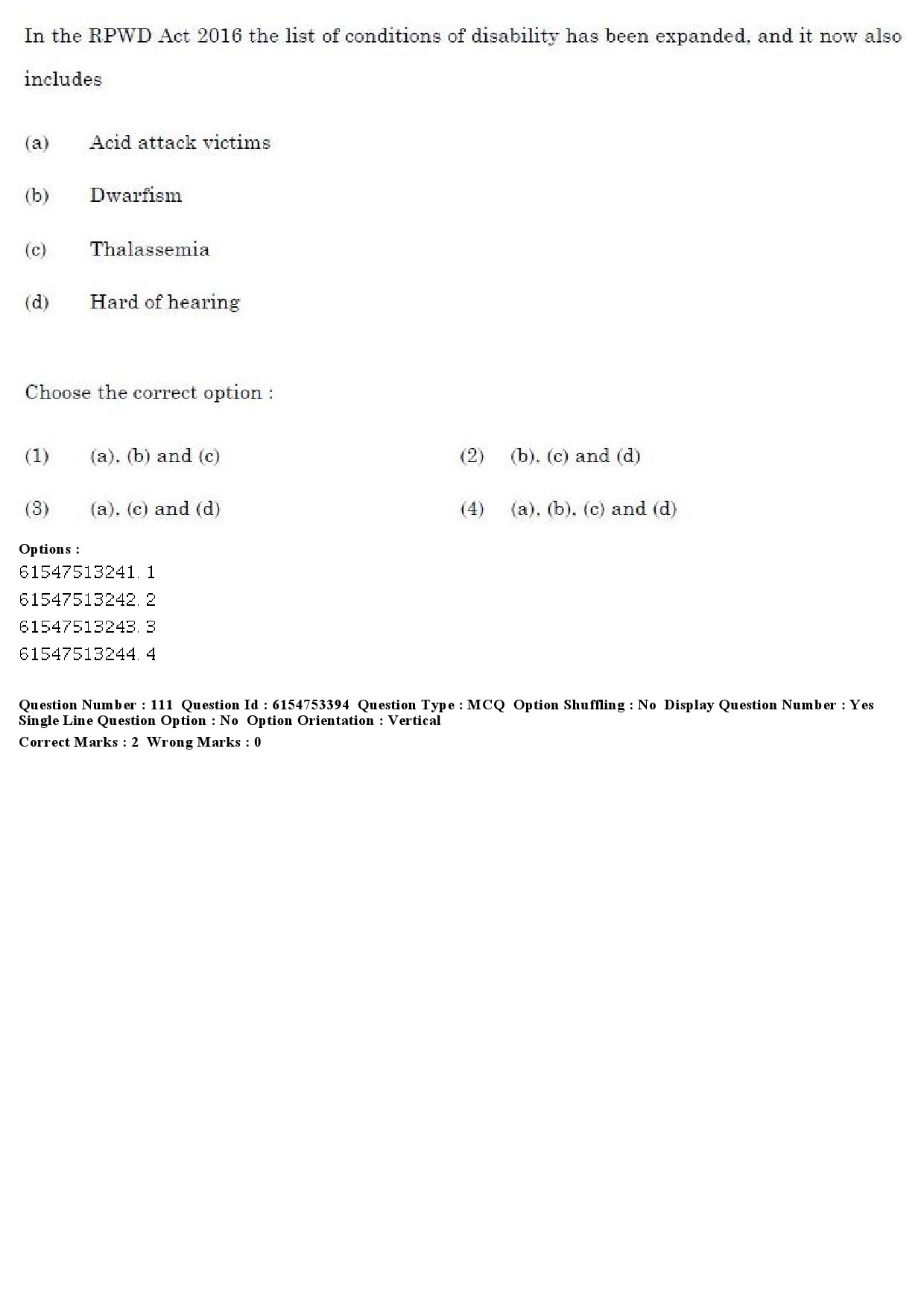 UGC NET Museology and Conservation Question Paper December 2019 102