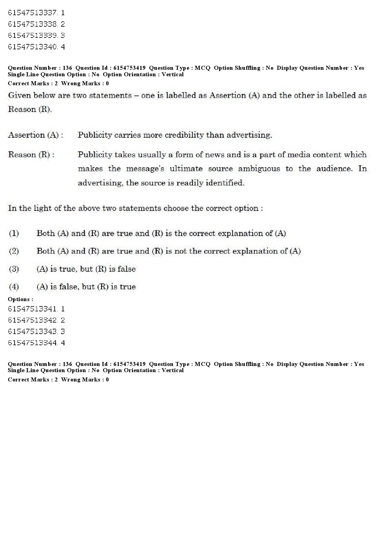 UGC NET Museology and Conservation Question Paper December 2019 135