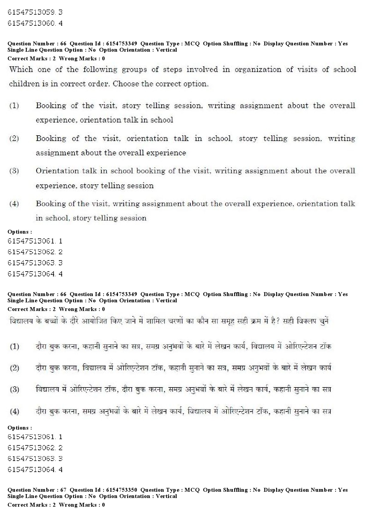 UGC NET Museology and Conservation Question Paper December 2019 54