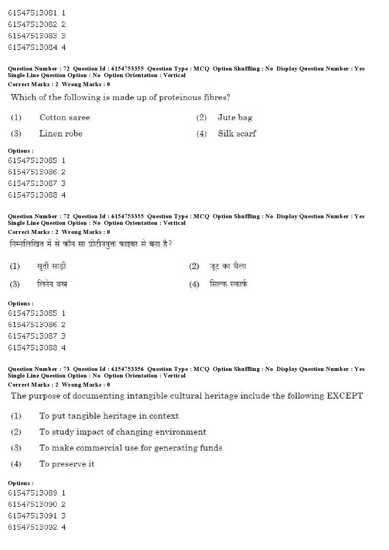 UGC NET Museology and Conservation Question Paper December 2019 58