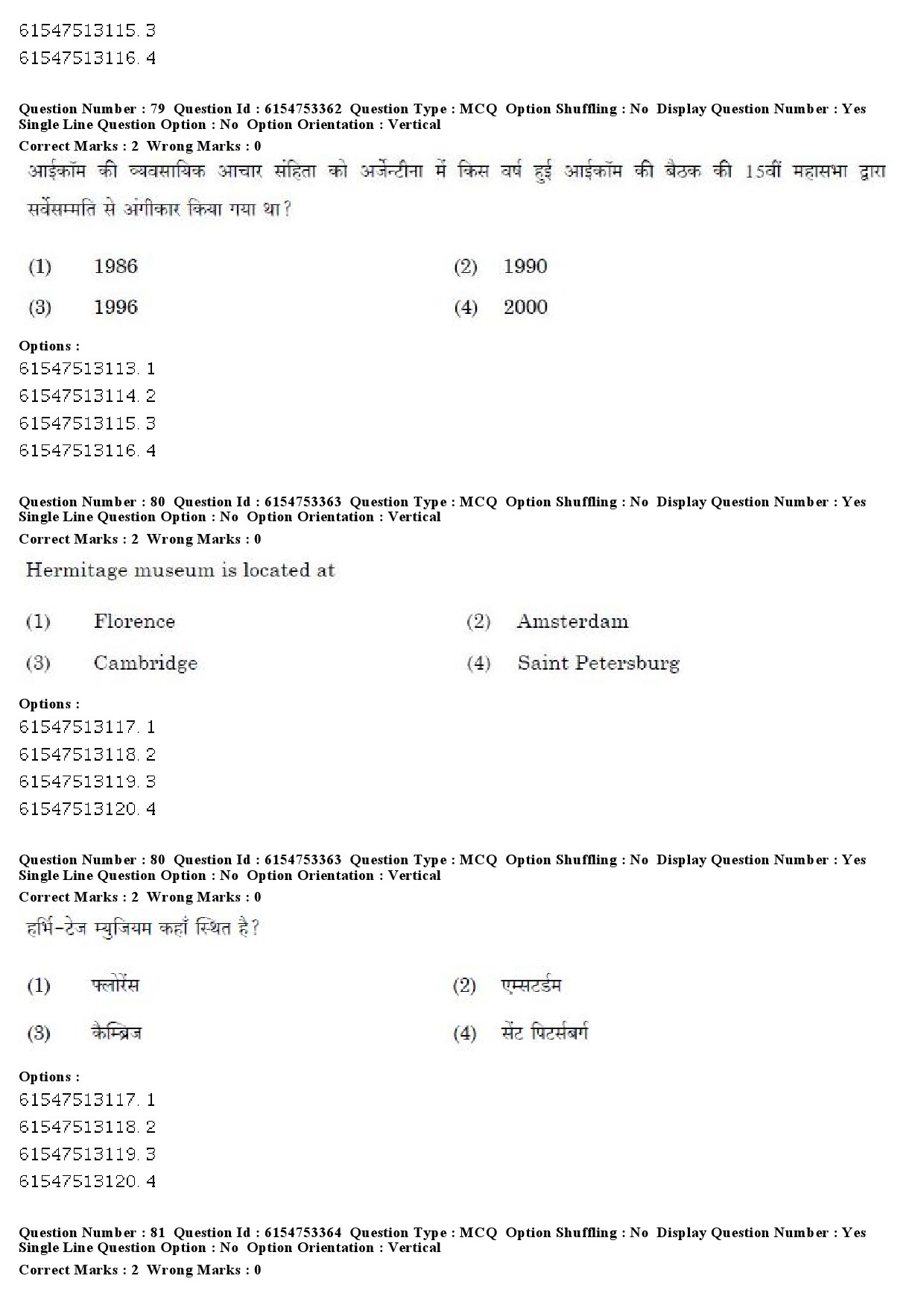 UGC NET Museology and Conservation Question Paper December 2019 63