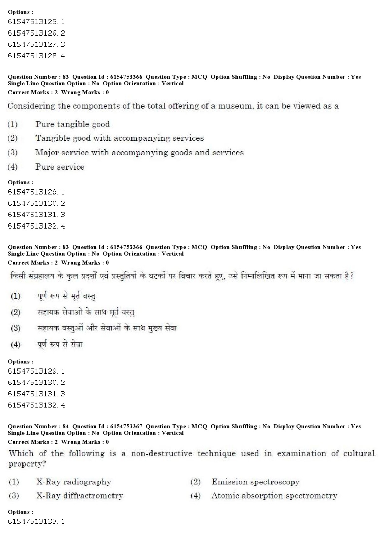 UGC NET Museology and Conservation Question Paper December 2019 65