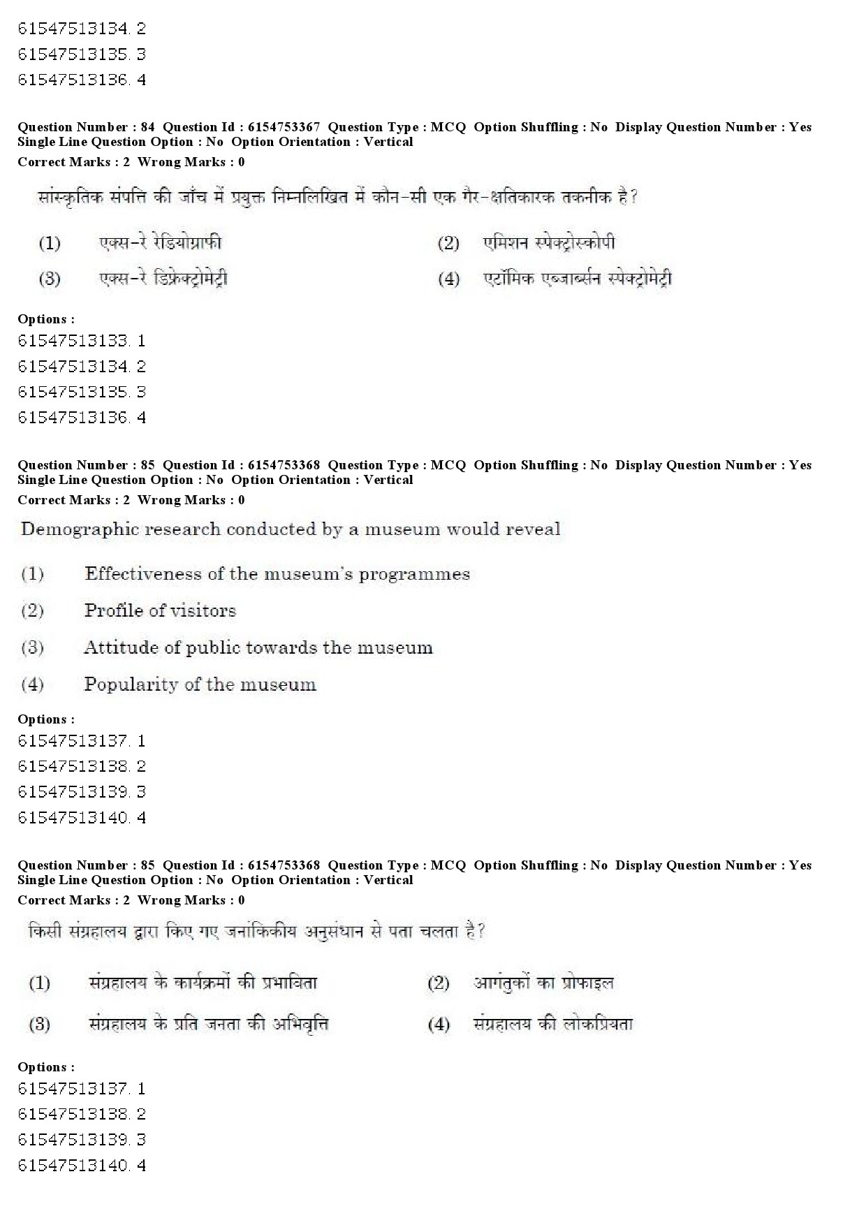 UGC NET Museology and Conservation Question Paper December 2019 66