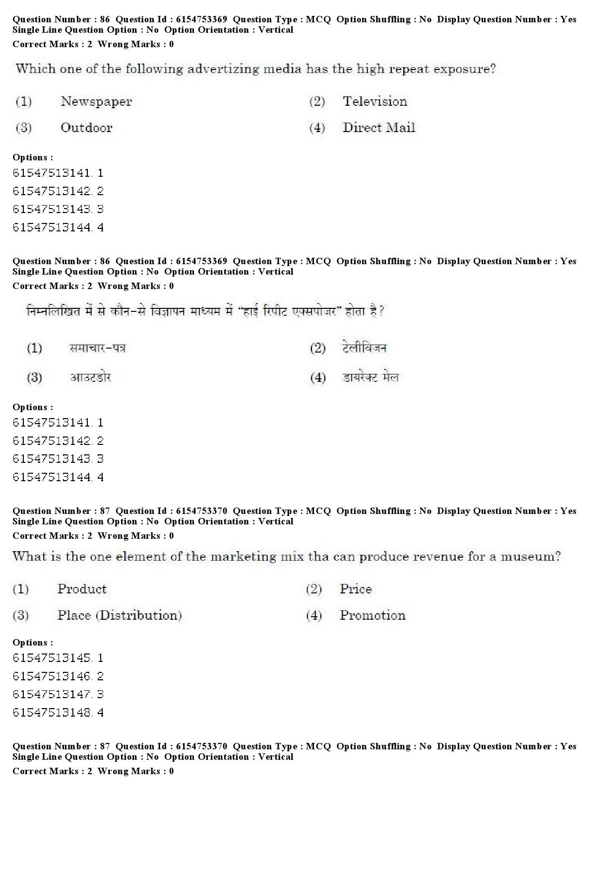 UGC NET Museology and Conservation Question Paper December 2019 67