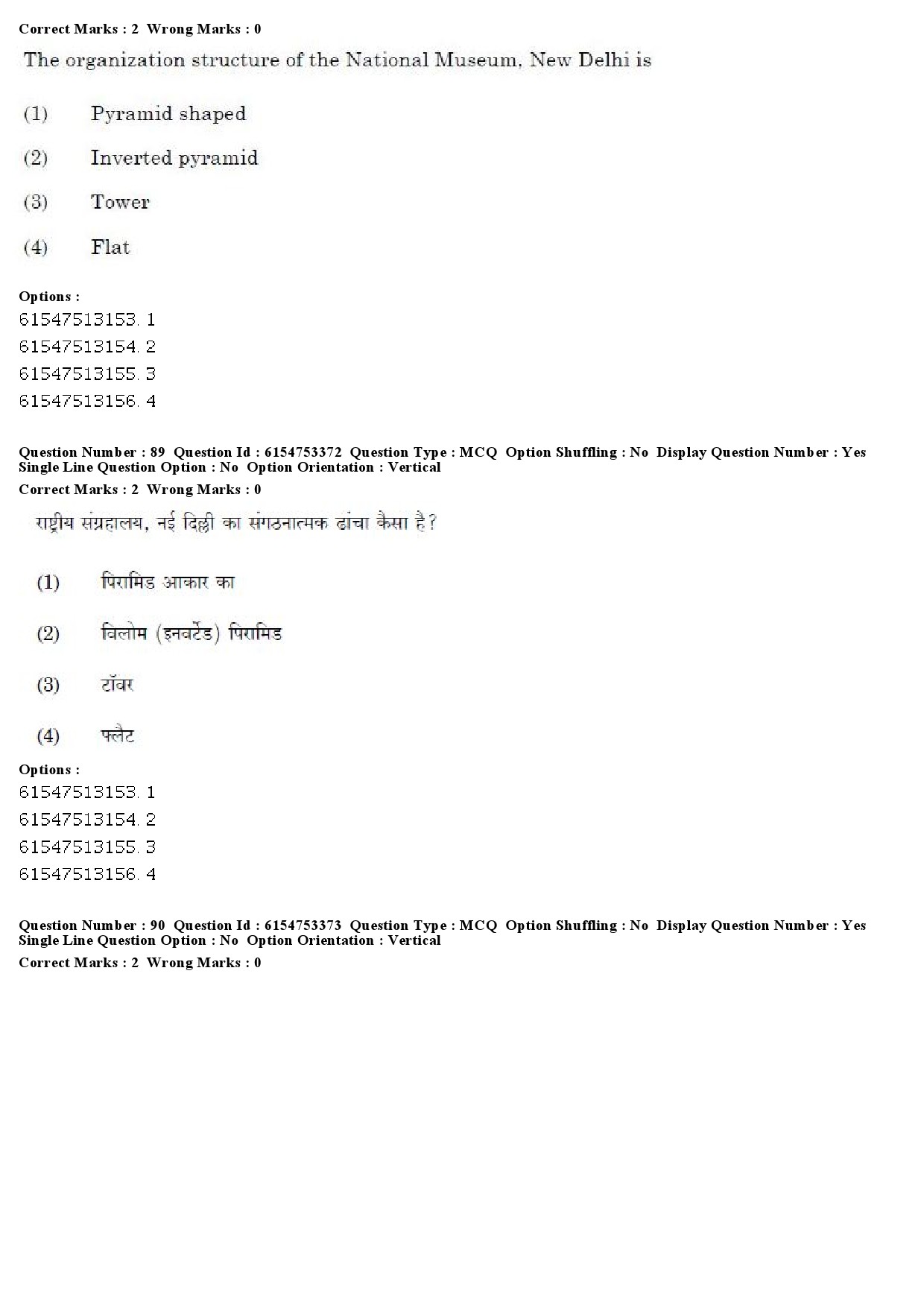 UGC NET Museology and Conservation Question Paper December 2019 69