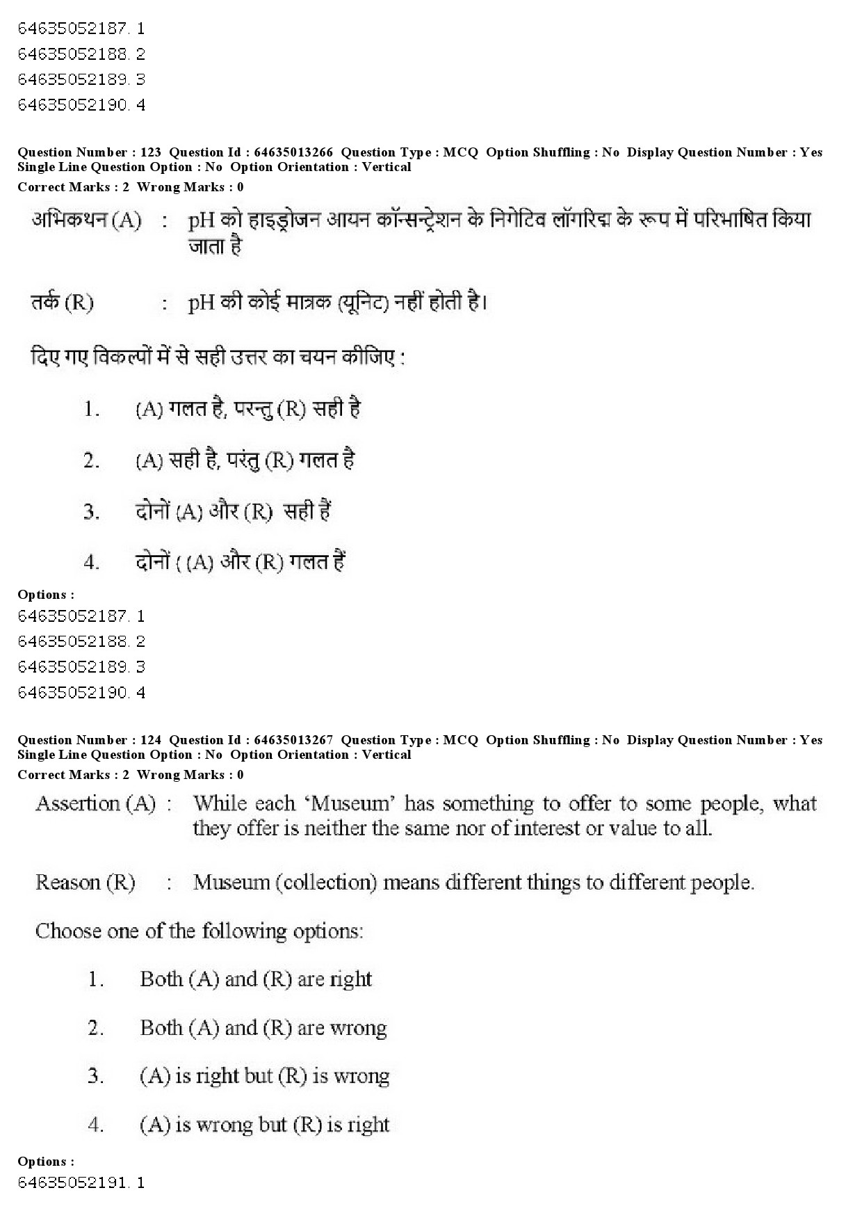 UGC NET Museology and Conservation Question Paper June 2019 107