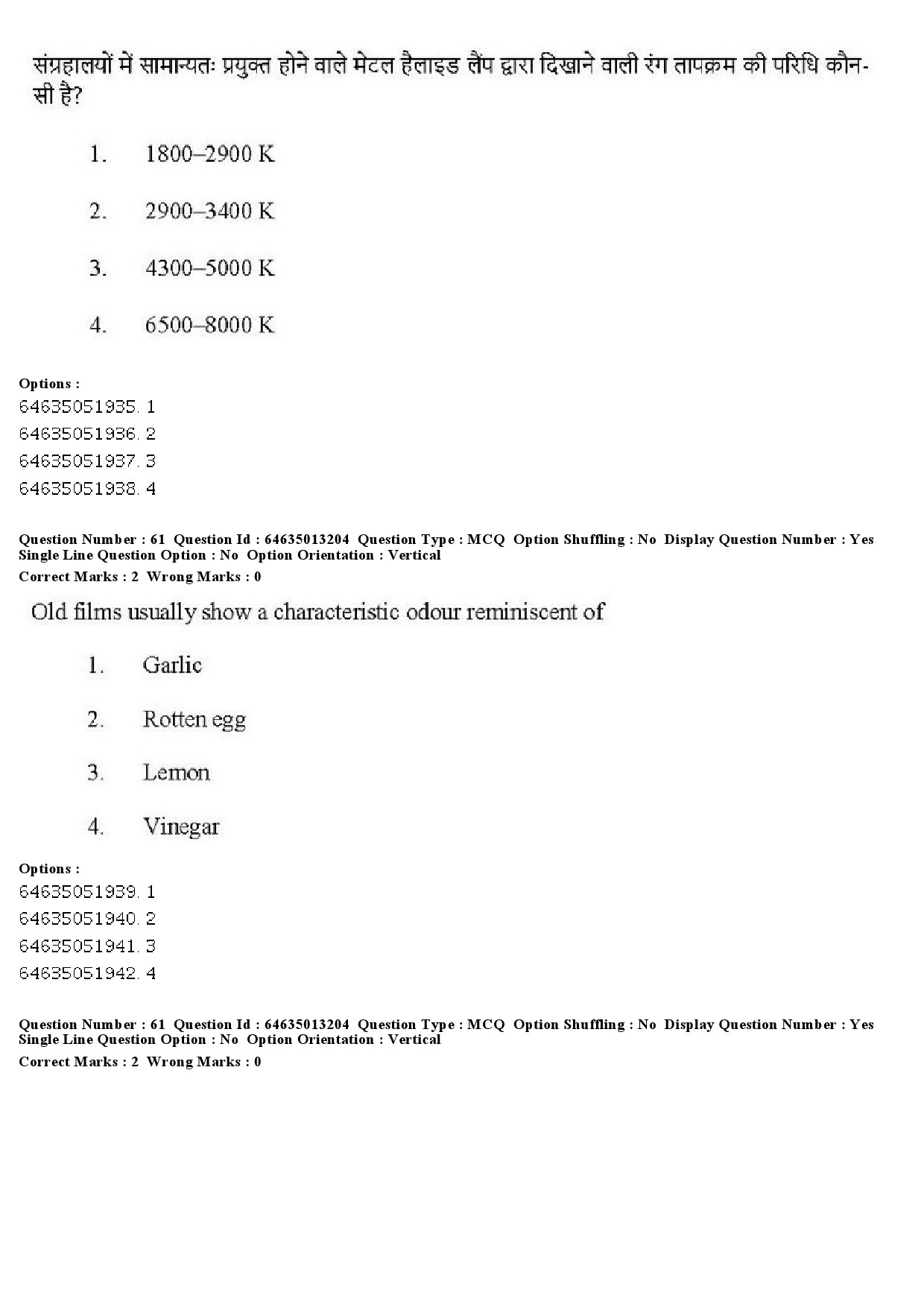 UGC NET Museology and Conservation Question Paper June 2019 42