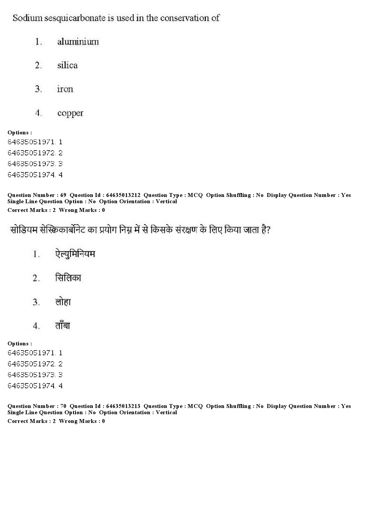 UGC NET Museology and Conservation Question Paper June 2019 50