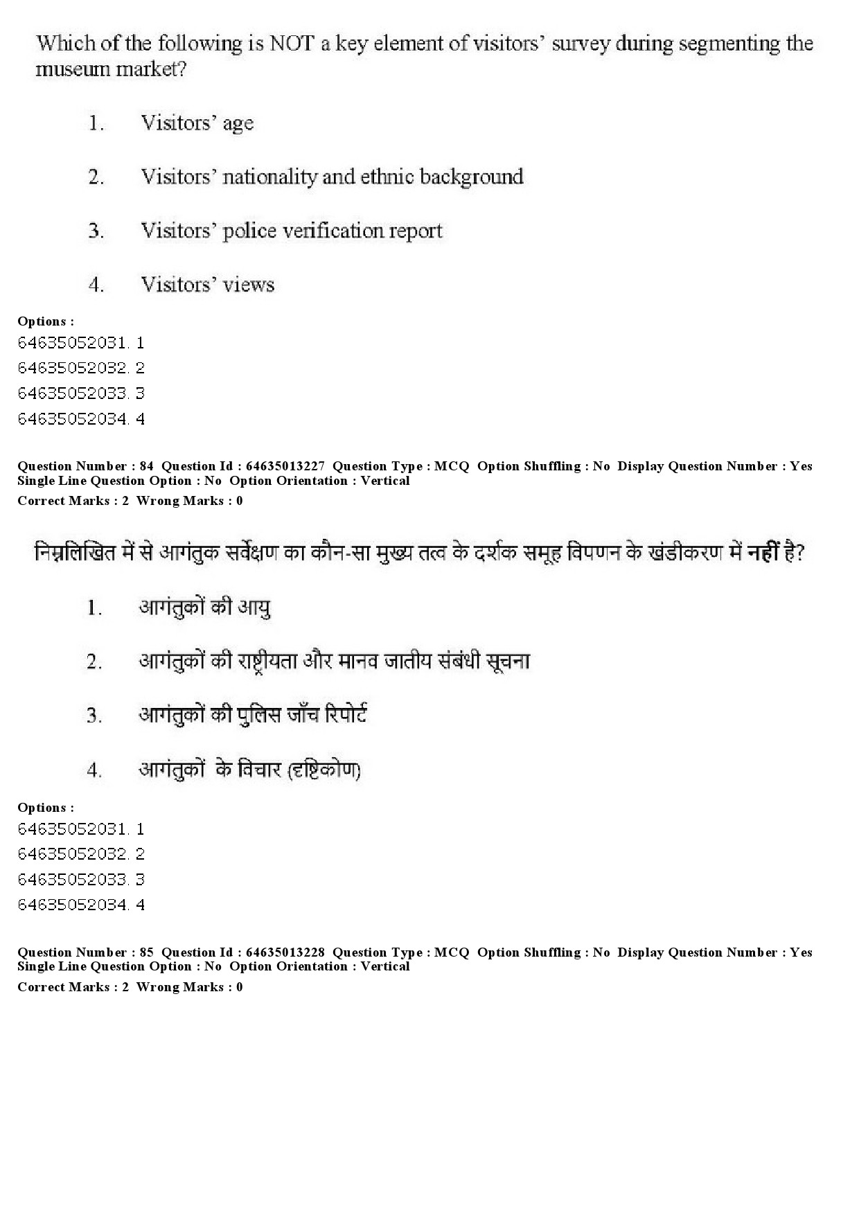 UGC NET Museology and Conservation Question Paper June 2019 65