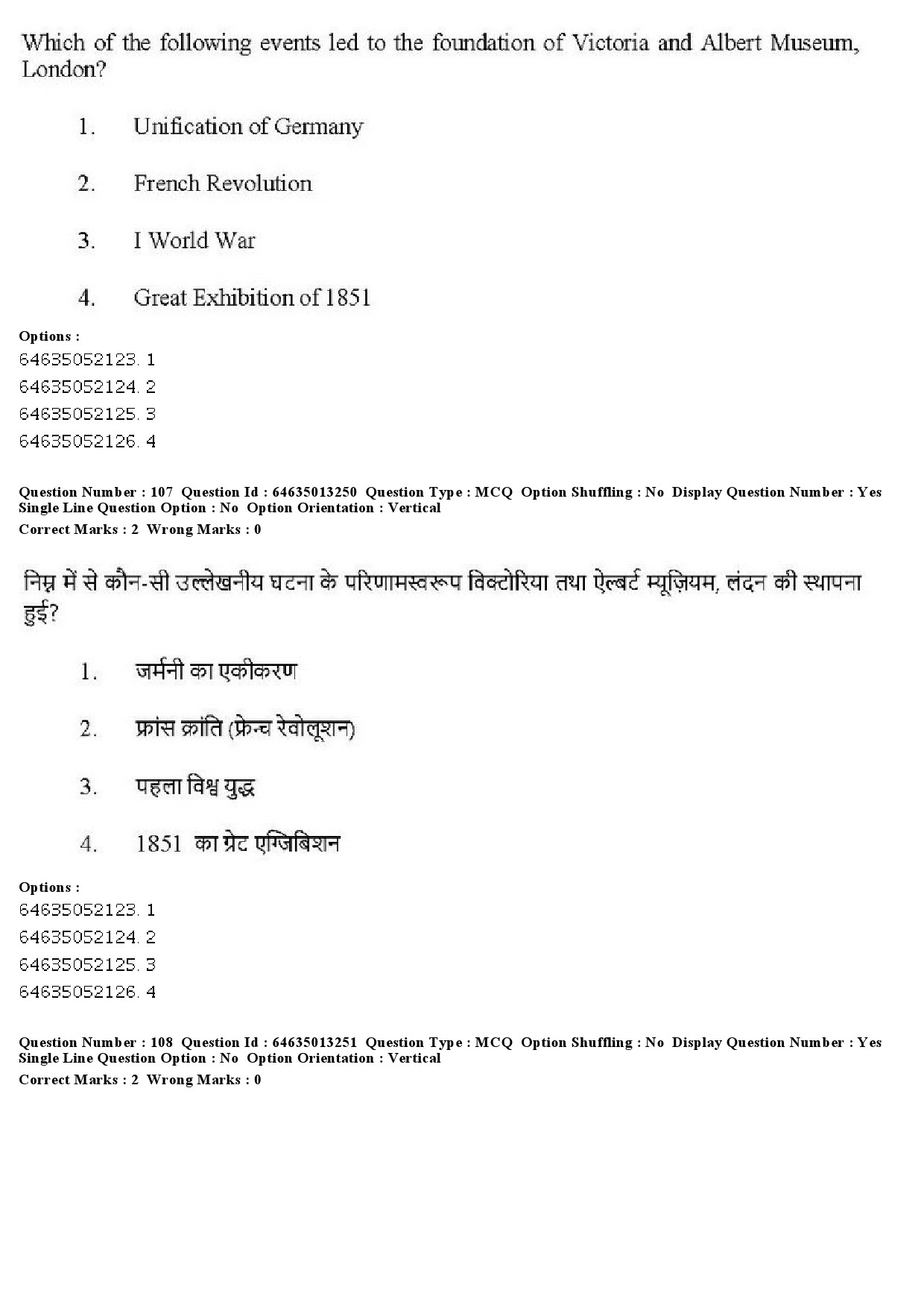 UGC NET Museology and Conservation Question Paper June 2019 88