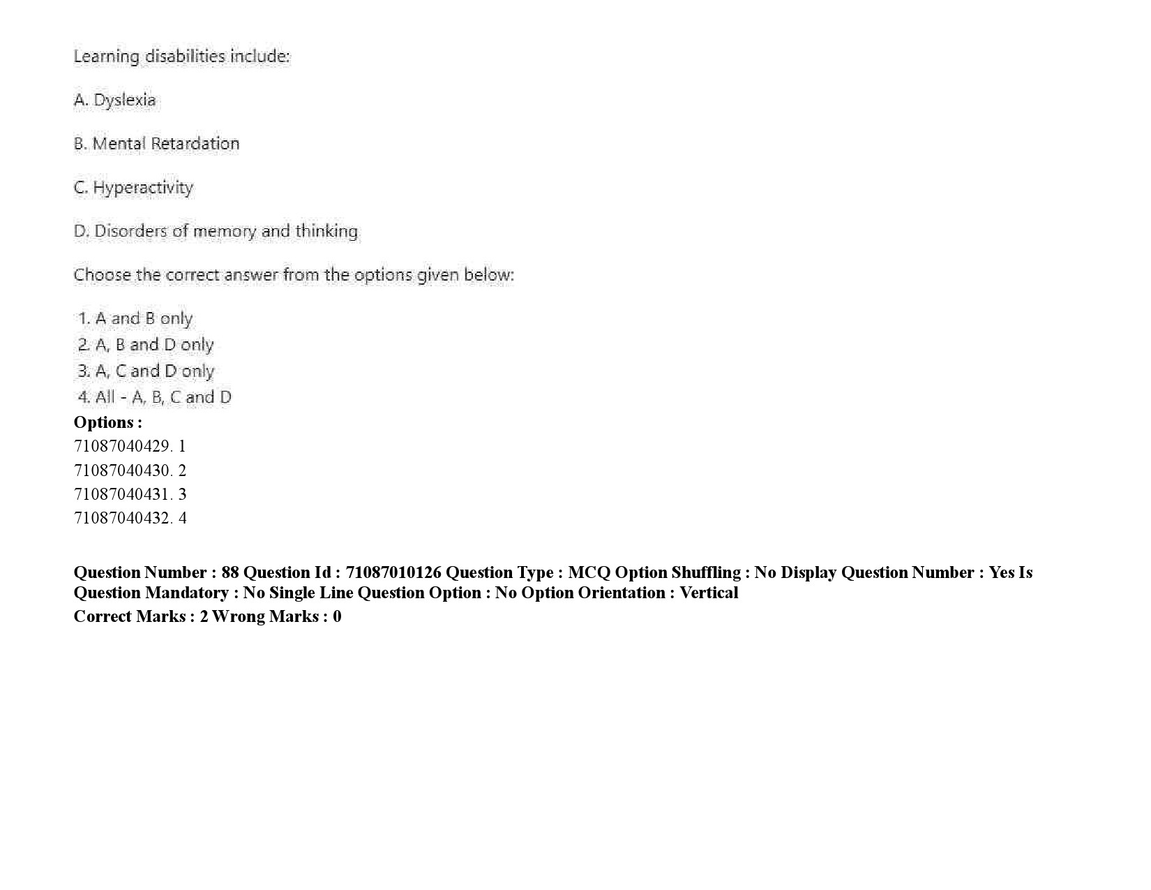 UGC NET Museology and Conservation Question Paper September 2020 118