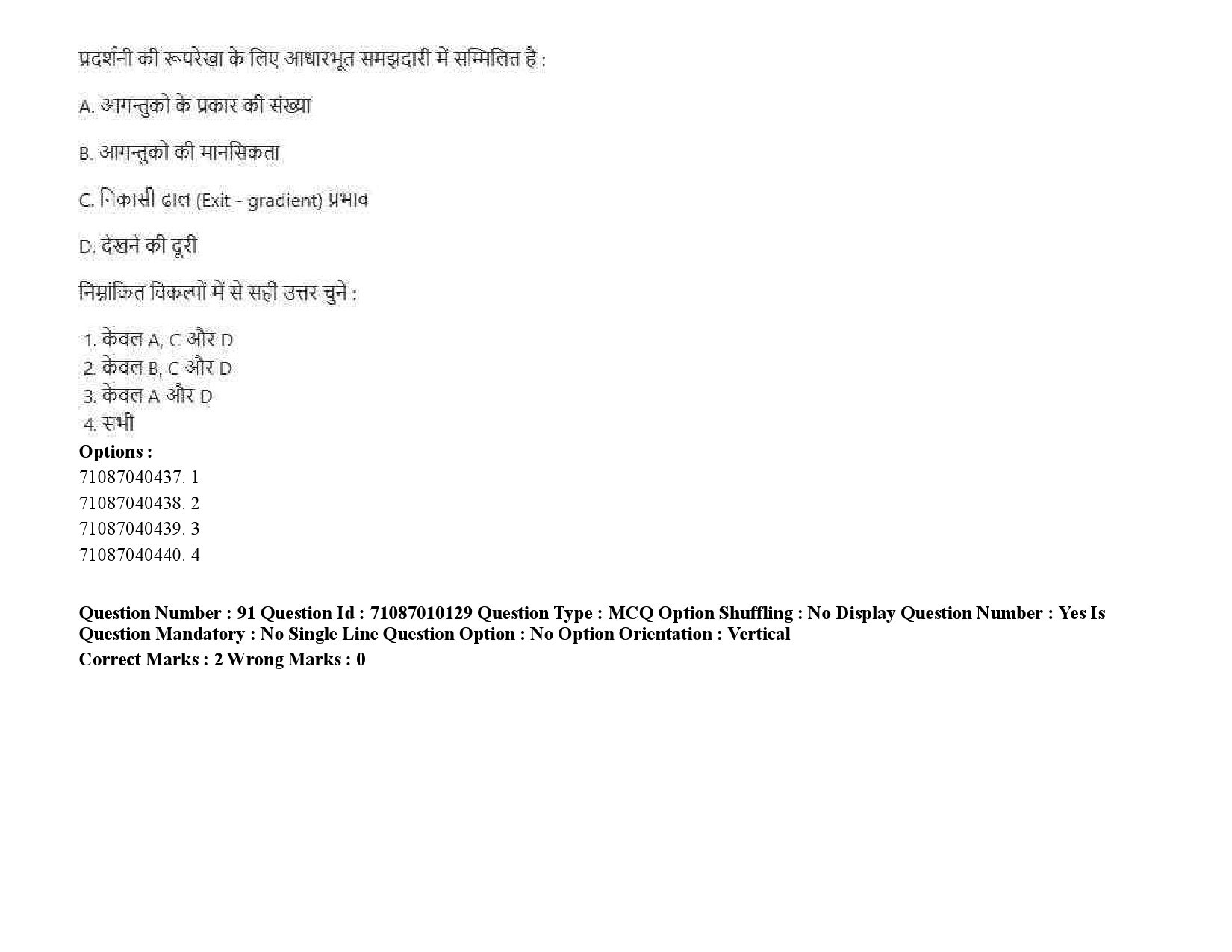 UGC NET Museology and Conservation Question Paper September 2020 123