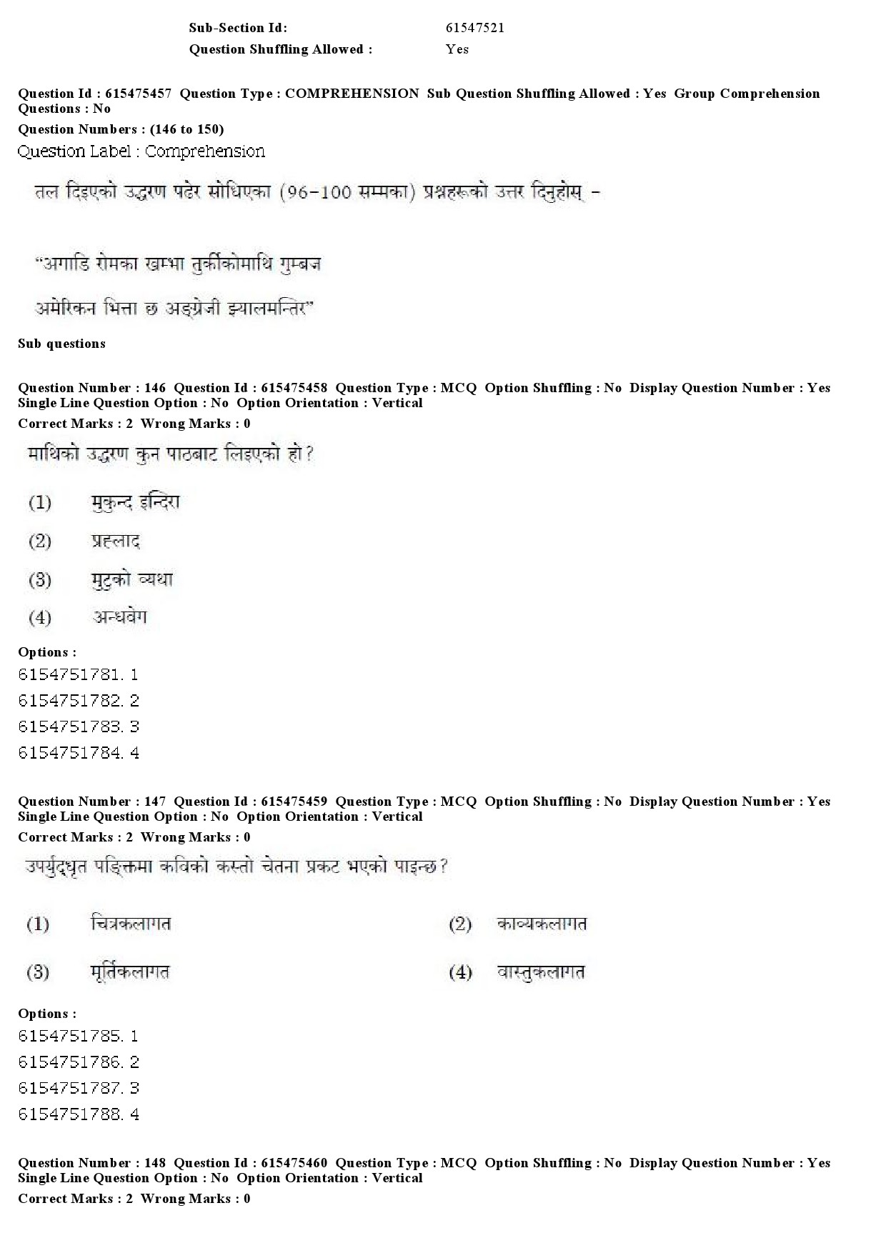 UGC NET Nepali Question Paper December 2019 115