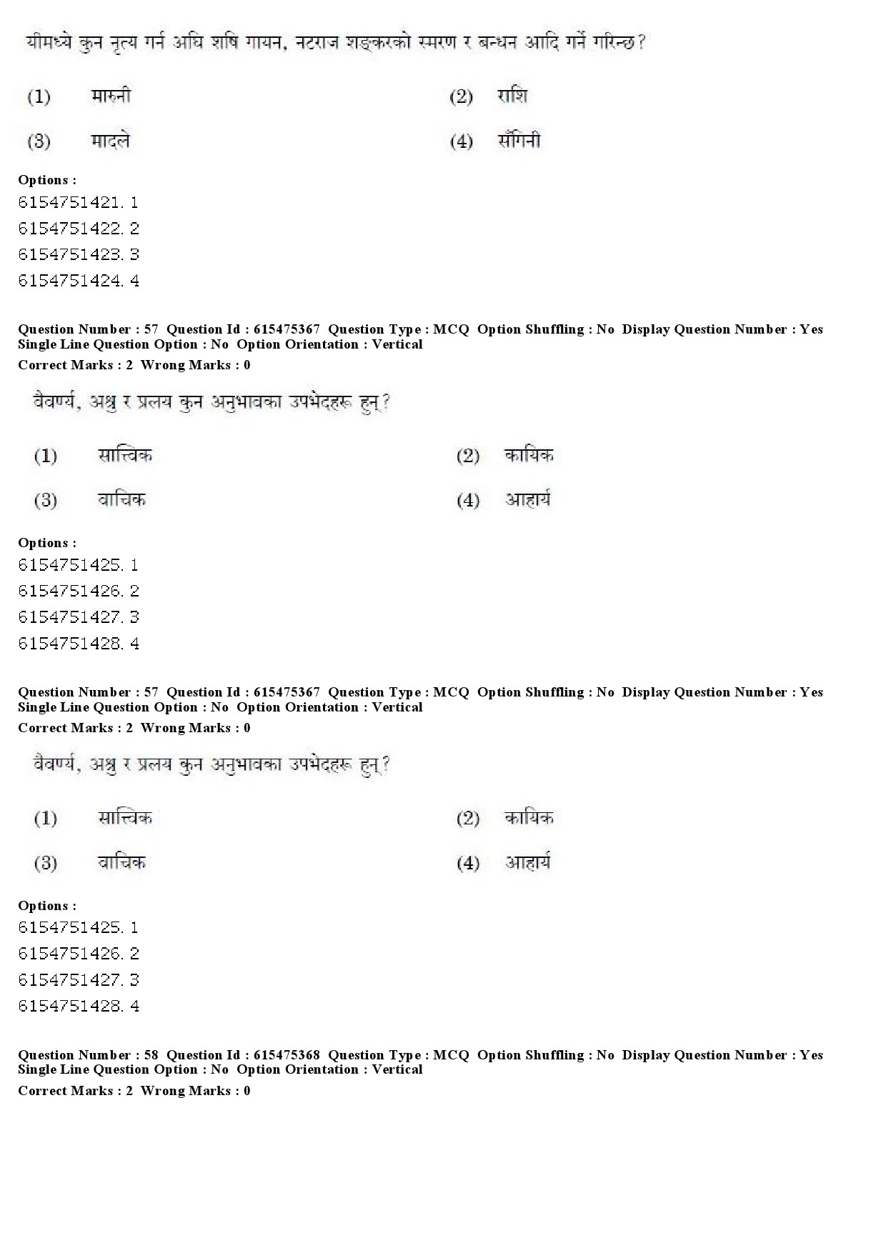 UGC NET Nepali Question Paper December 2019 51