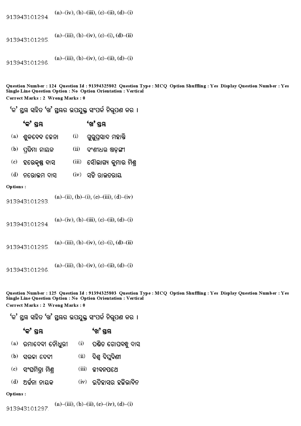 UGC NET Odia Question Paper December 2018 113