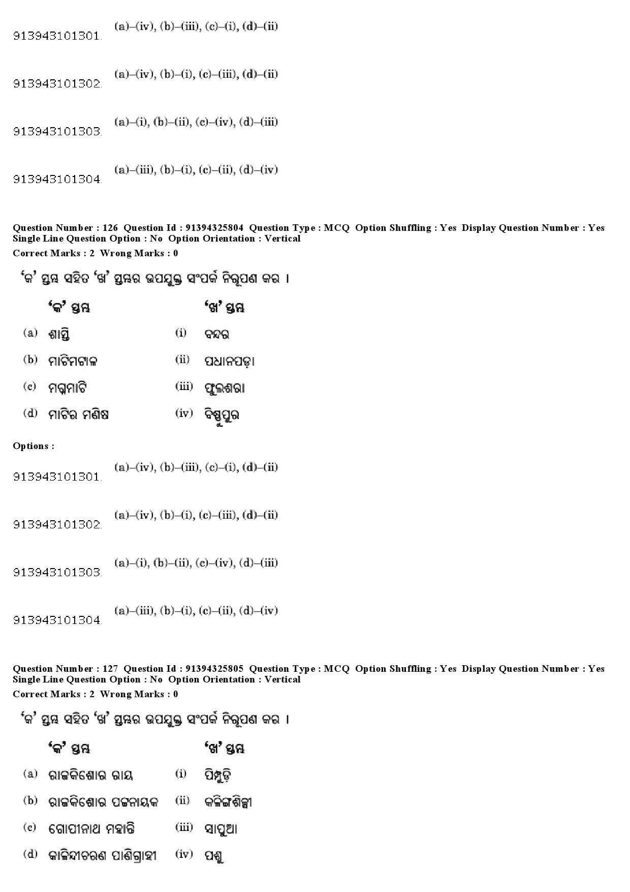 UGC NET Odia Question Paper December 2018 115