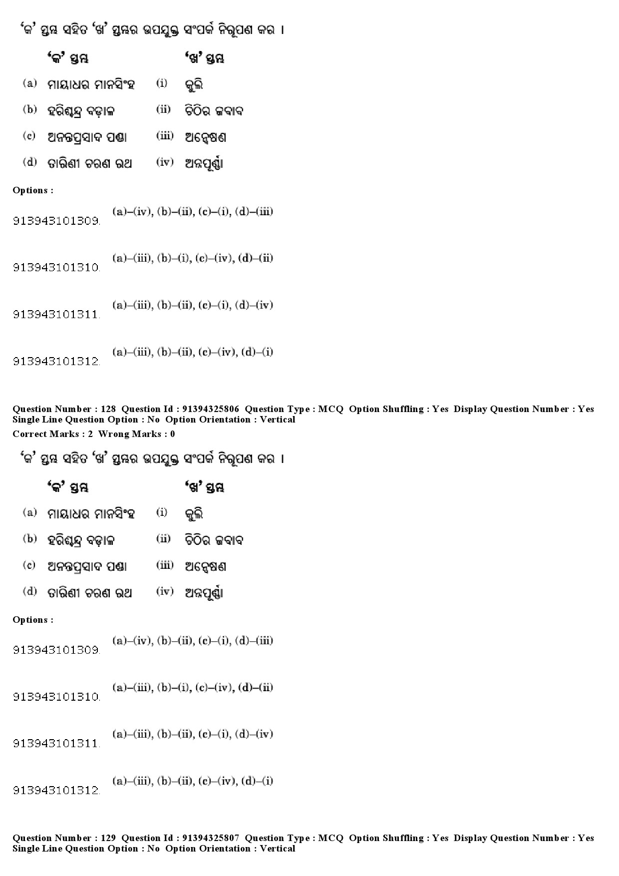 UGC NET Odia Question Paper December 2018 117