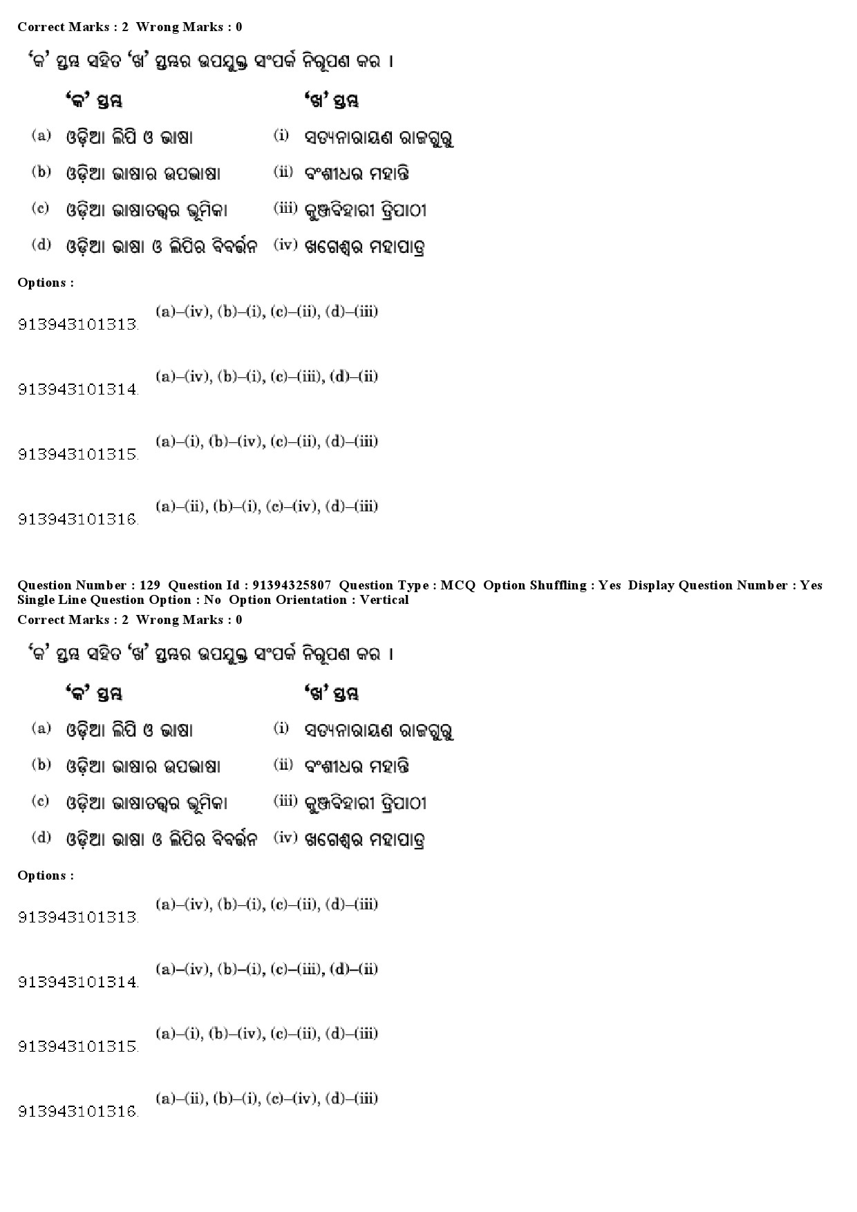 UGC NET Odia Question Paper December 2018 118