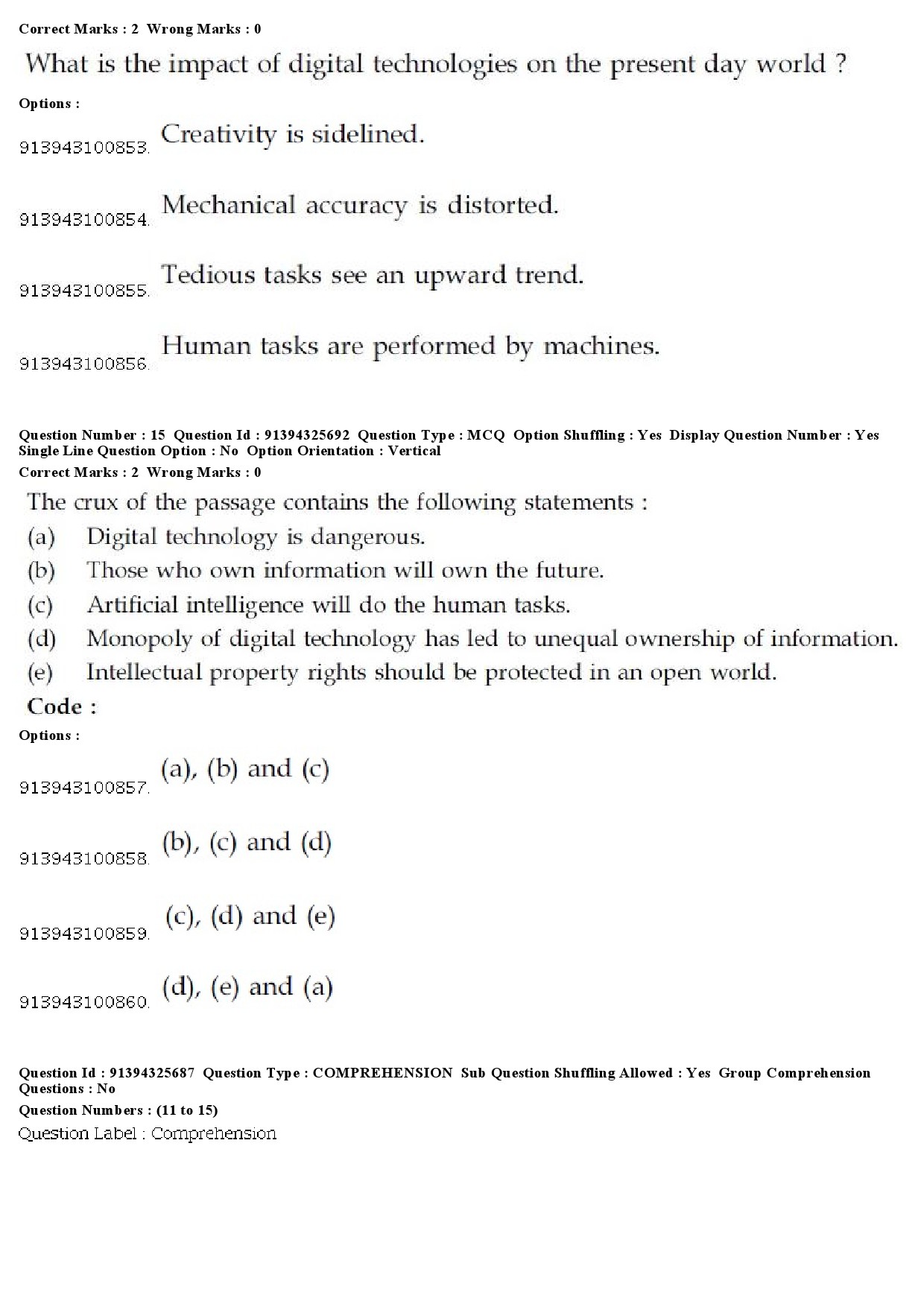 UGC NET Odia Question Paper December 2018 12