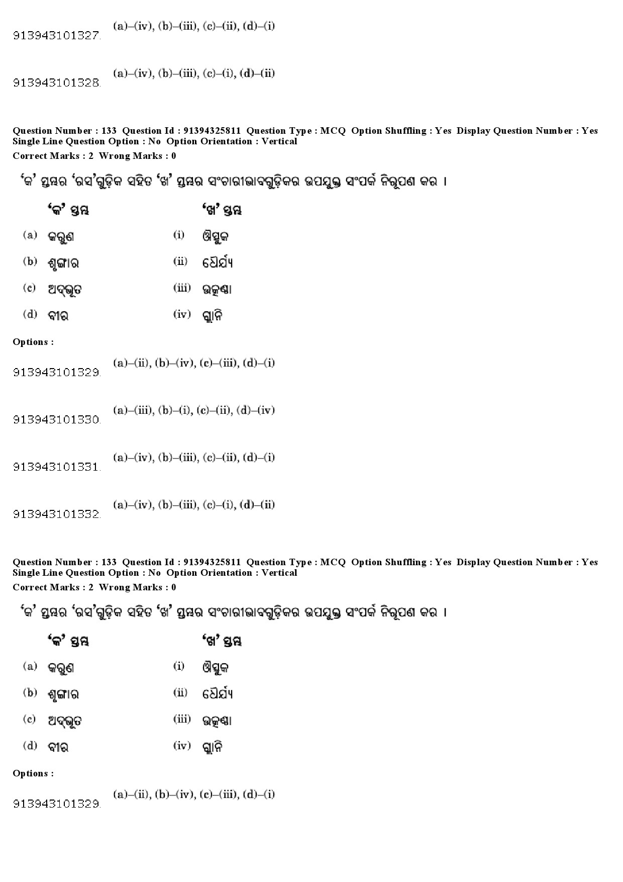 UGC NET Odia Question Paper December 2018 122