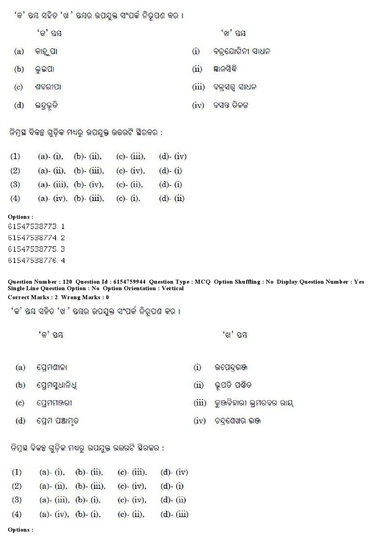 UGC NET Odia Question Paper December 2019 104