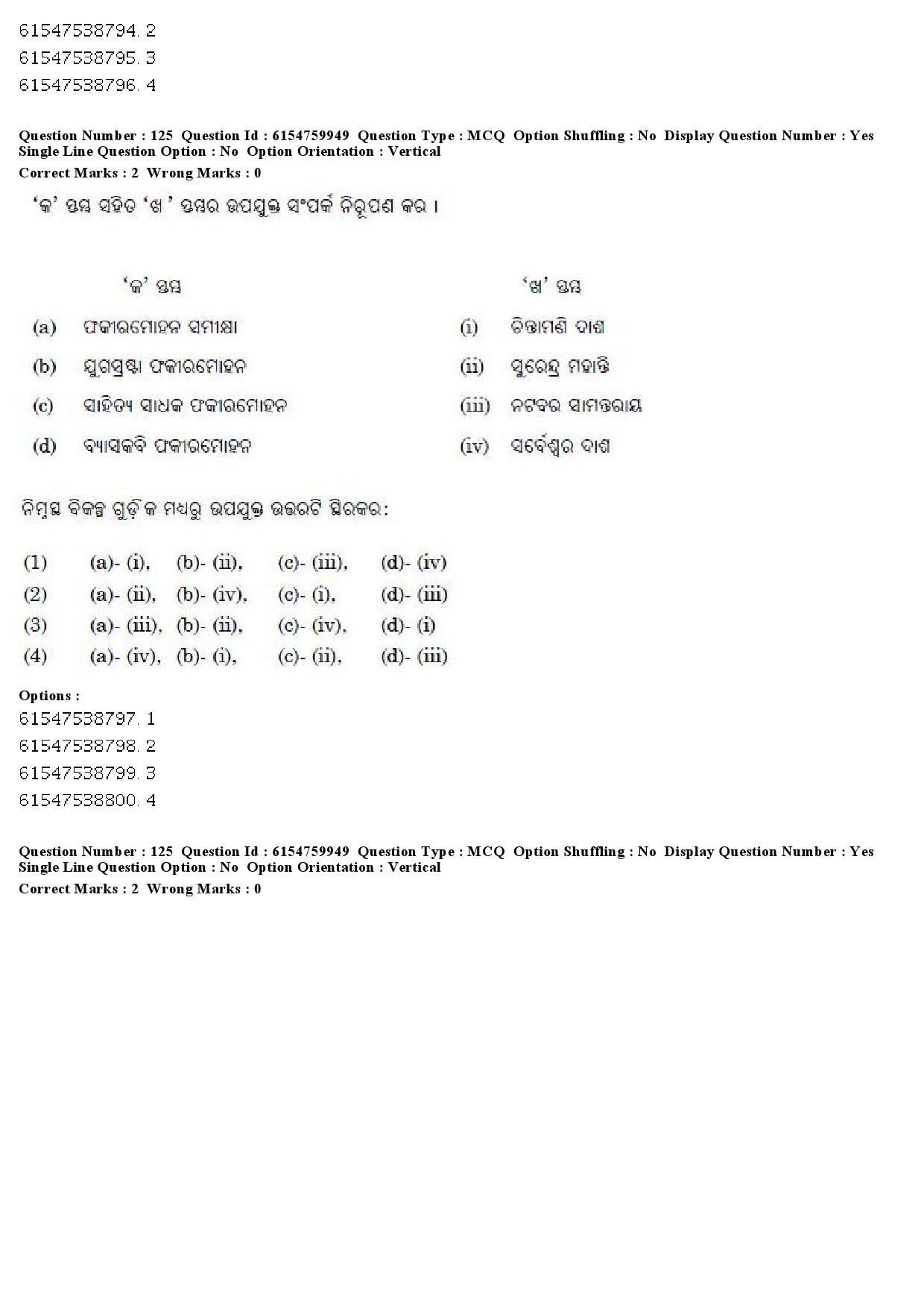 UGC NET Odia Question Paper December 2019 112