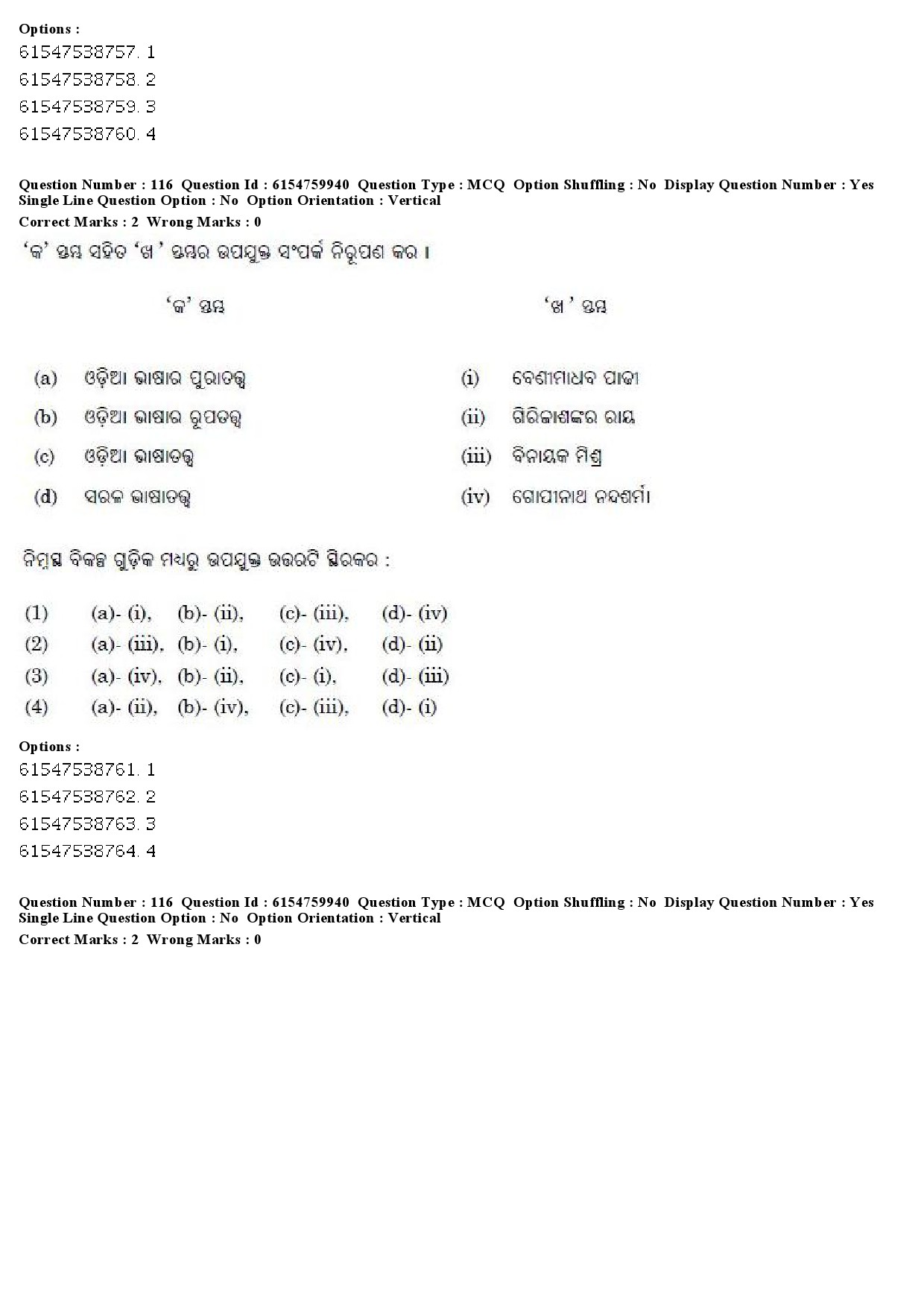 UGC NET Odia Question Paper December 2019 99