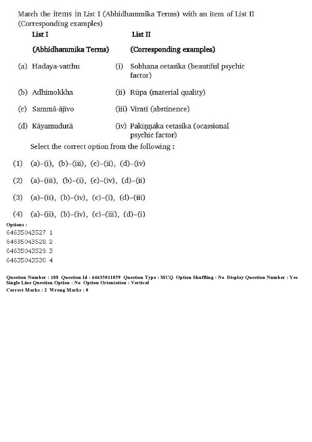 UGC NET Pali Question Paper June 2019 87