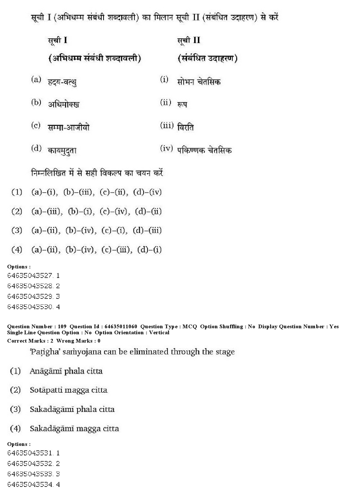 UGC NET Pali Question Paper June 2019 88