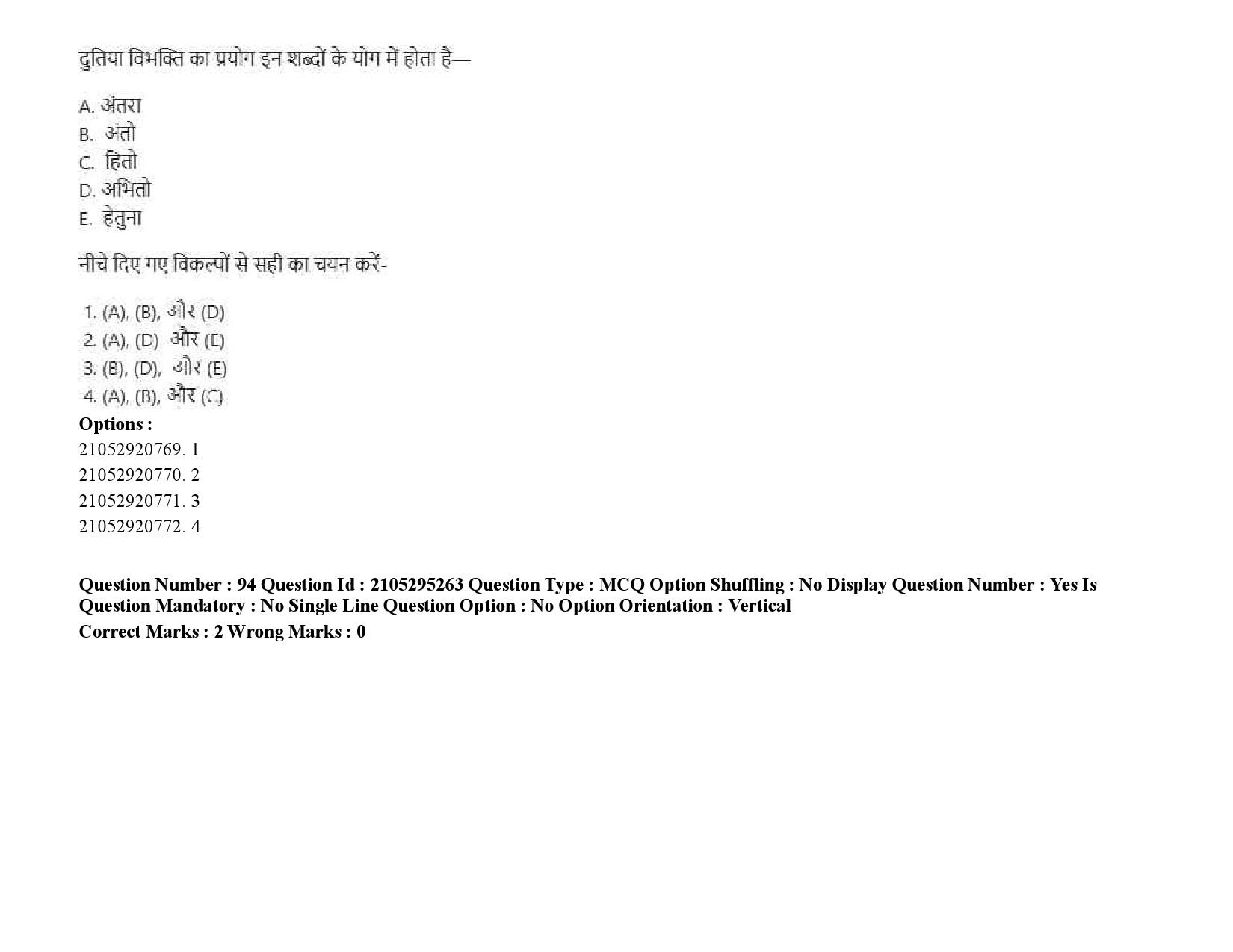 UGC NET Pali Question Paper September 2020 123