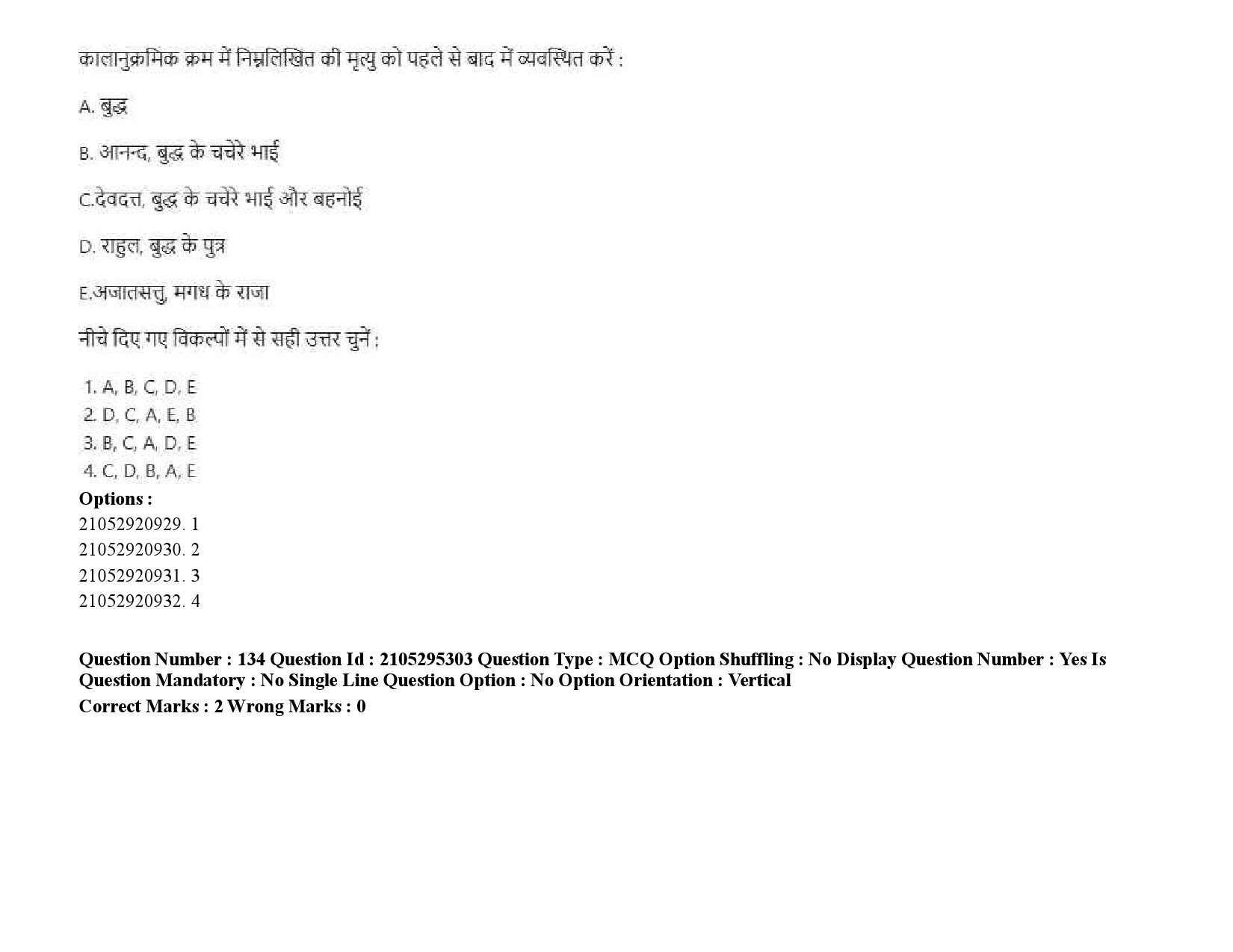 UGC NET Pali Question Paper September 2020 198