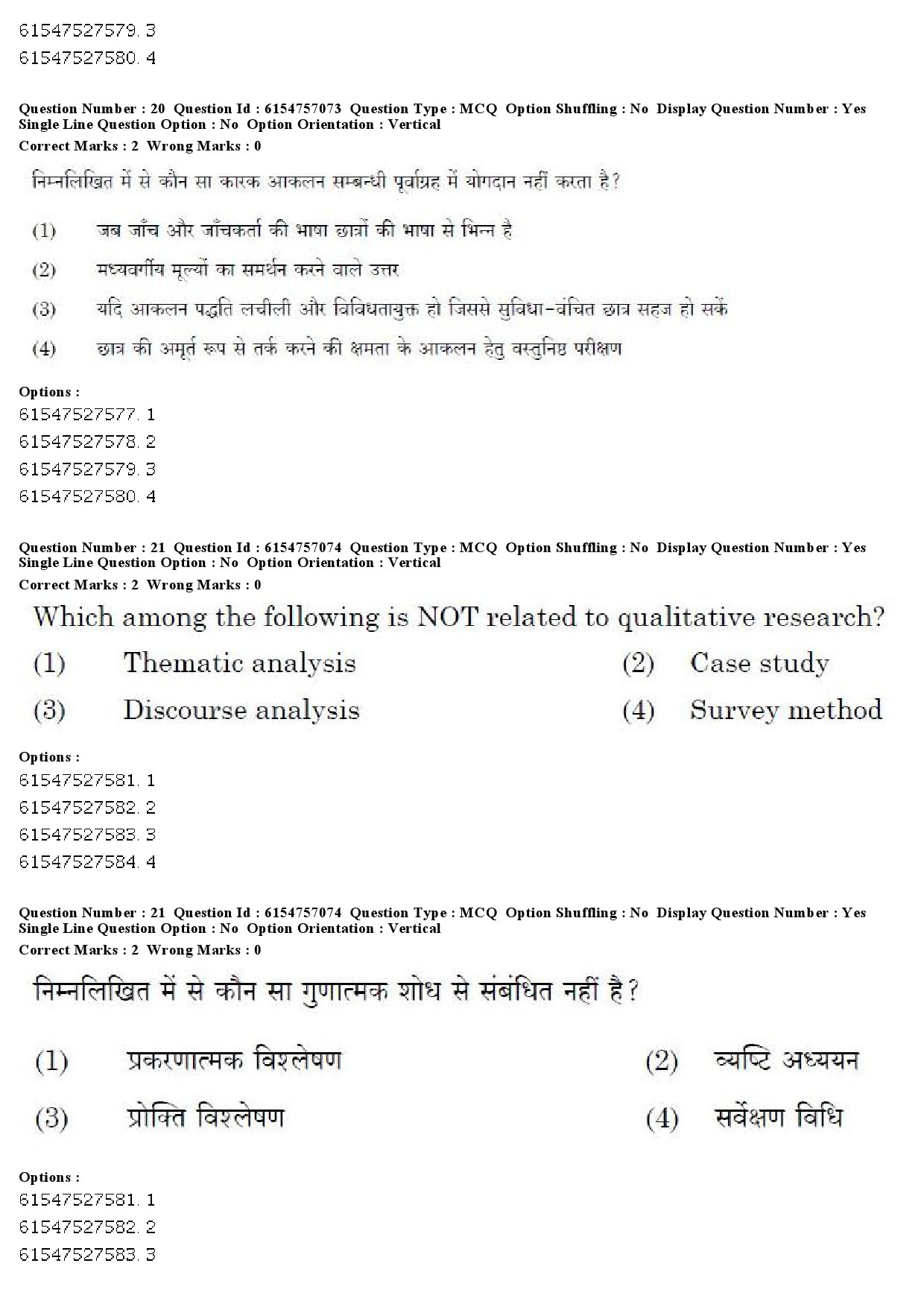 UGC NET Philosophy Question Paper December 2019 16