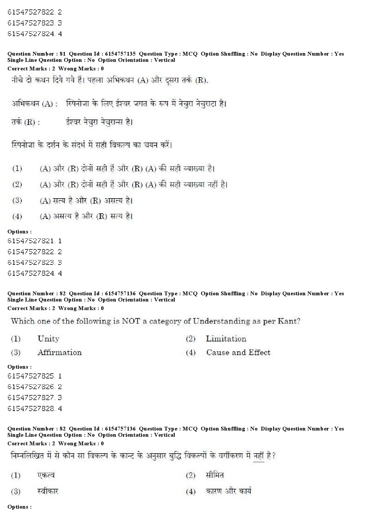 UGC NET Philosophy Question Paper December 2019 79