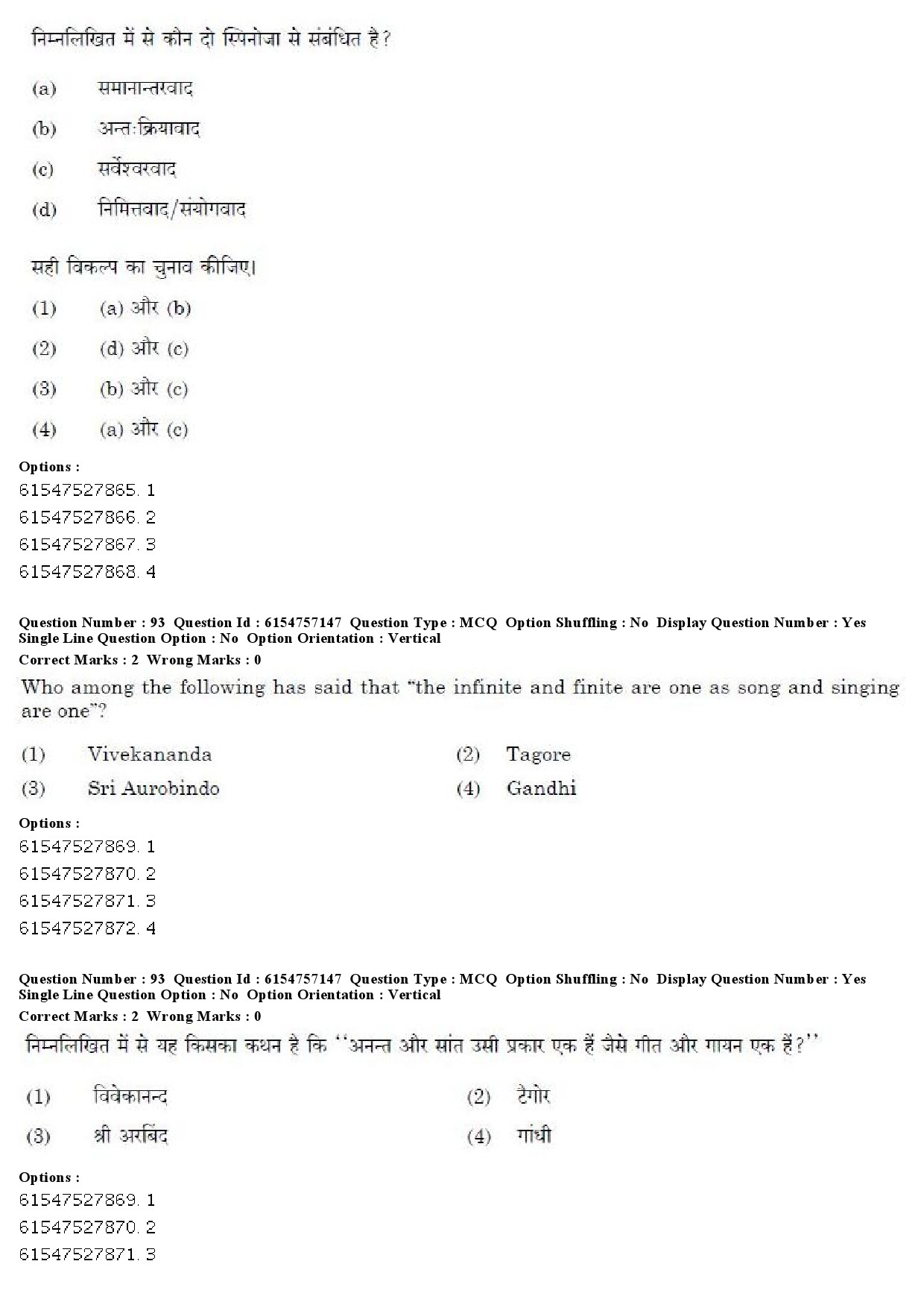 UGC NET Philosophy Question Paper December 2019 91