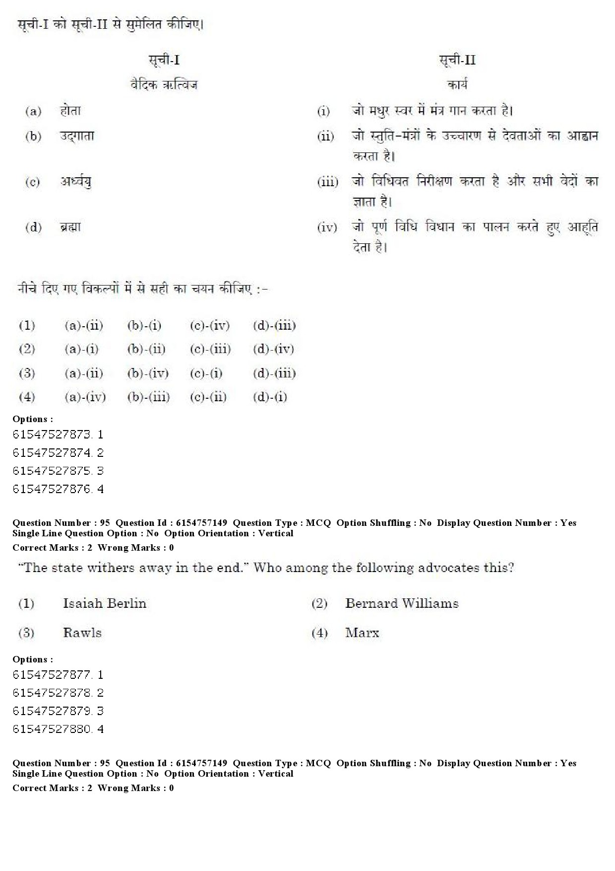 UGC NET Philosophy Question Paper December 2019 93