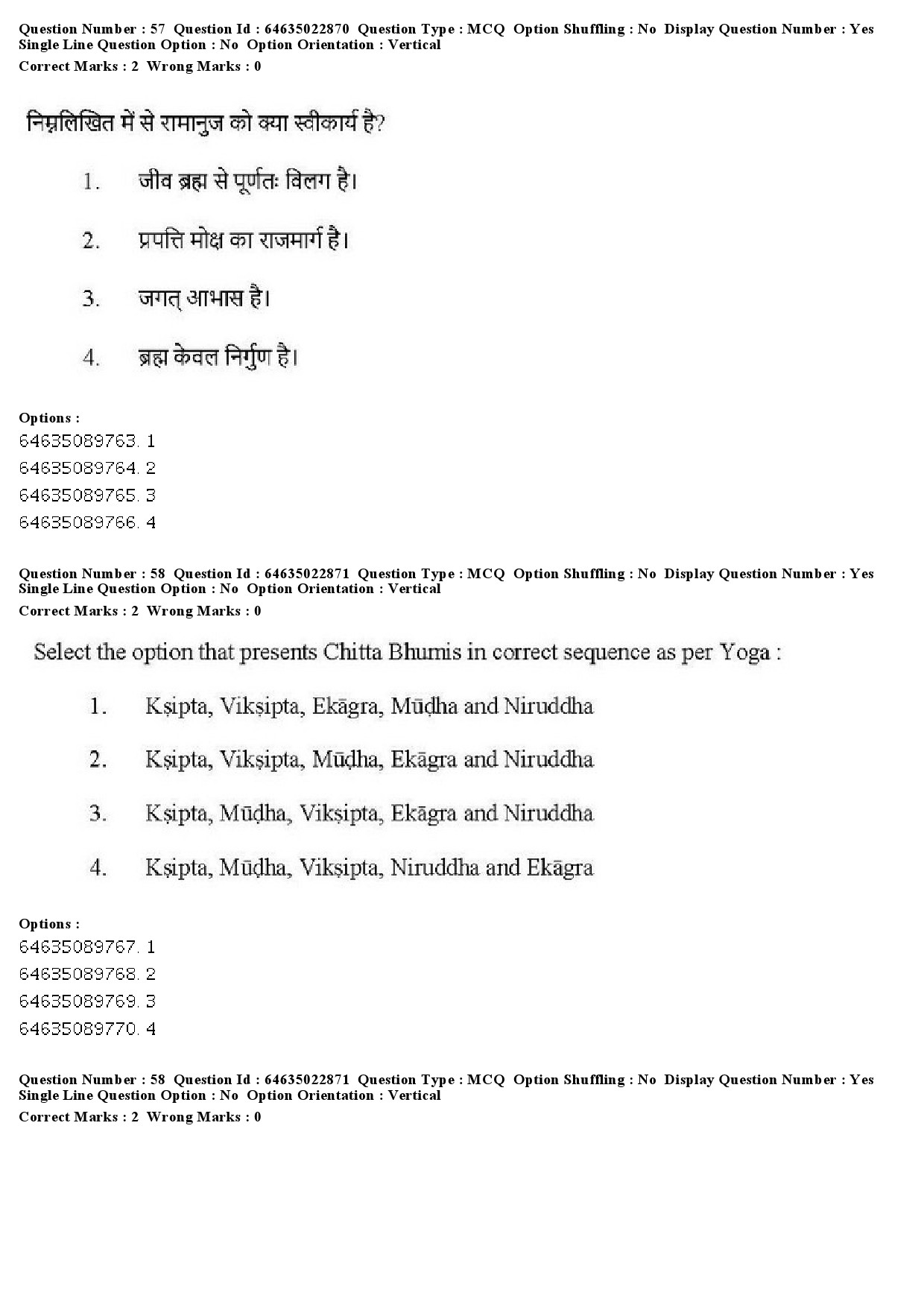 UGC NET Philosophy Question Paper June 2019 47