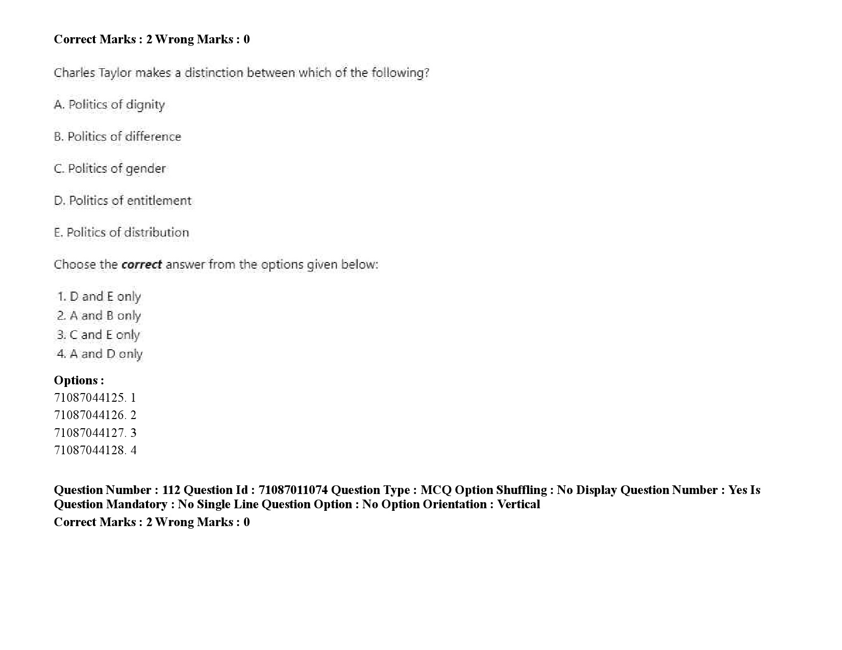 UGC NET Philosophy Question Paper September 2020 159