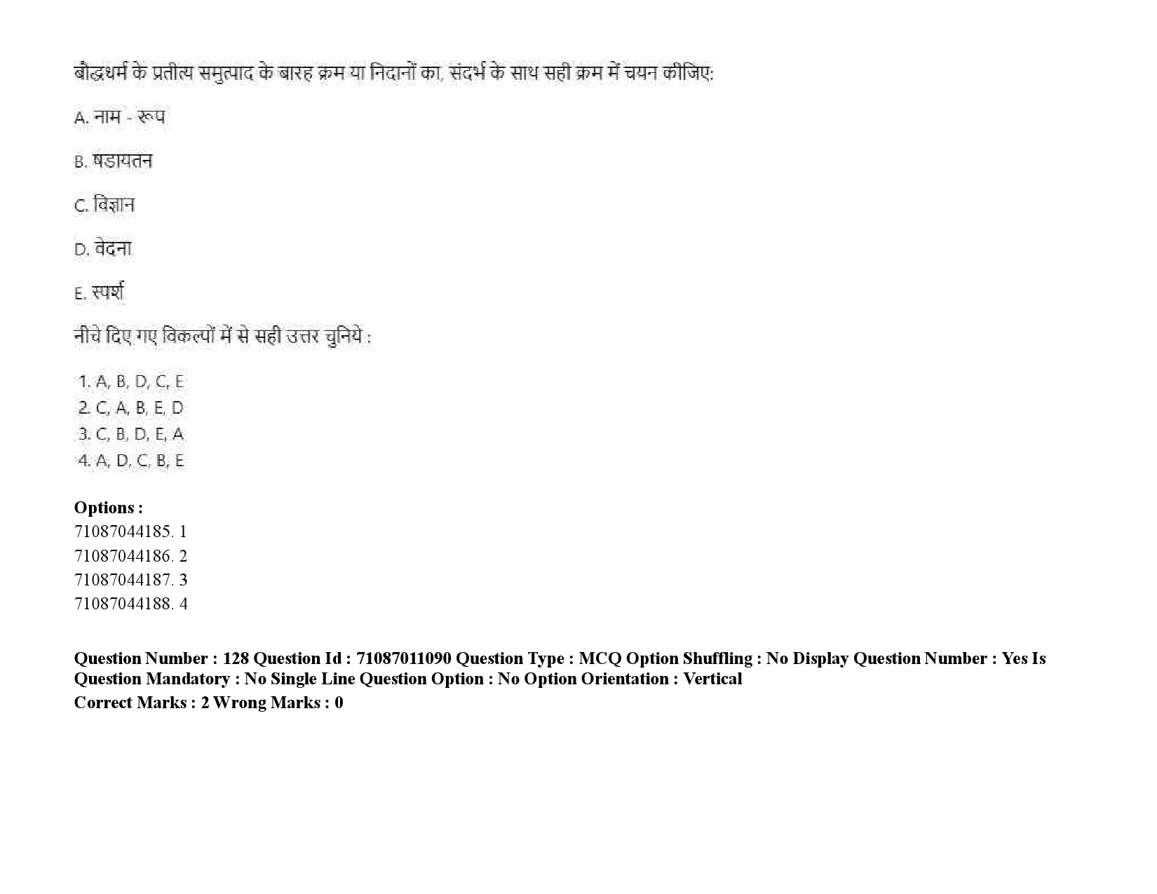 UGC NET Philosophy Question Paper September 2020 187