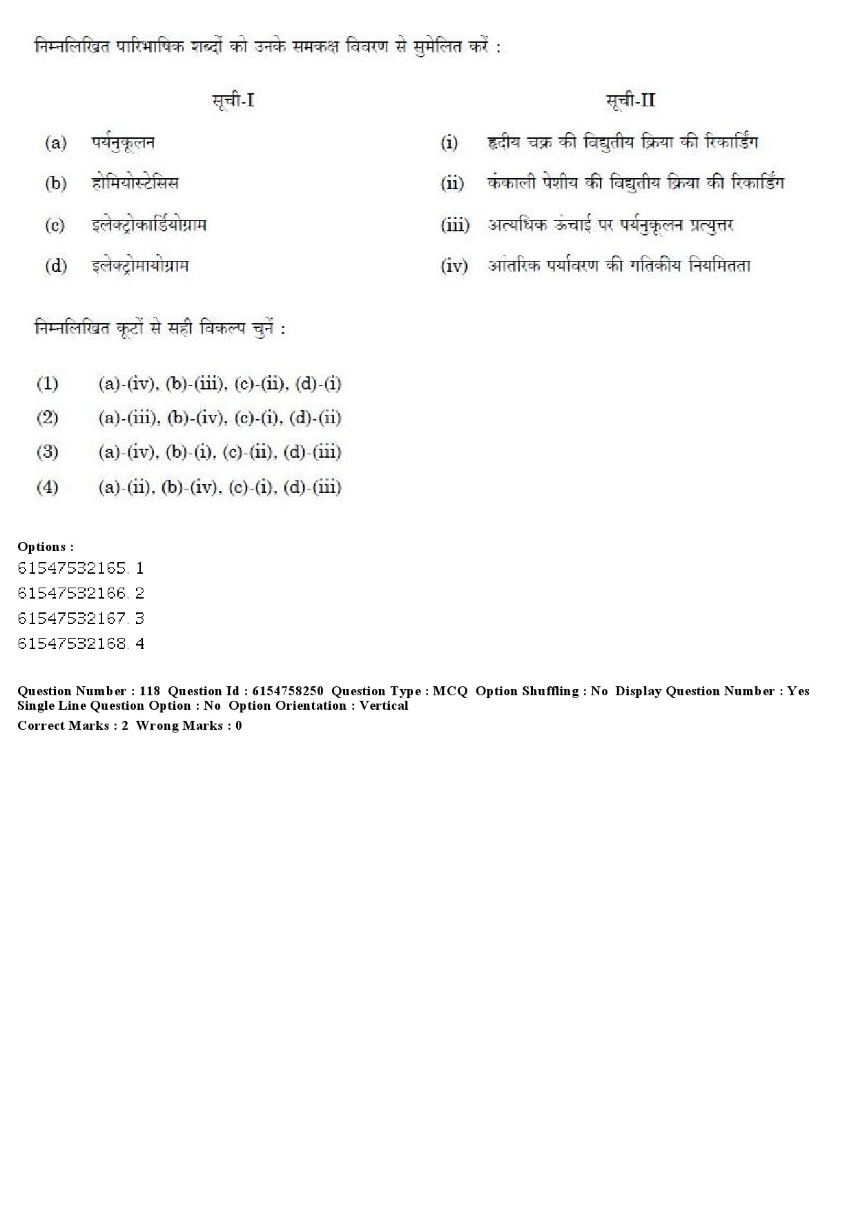 UGC NET Physical Education Question Paper December 2019 132