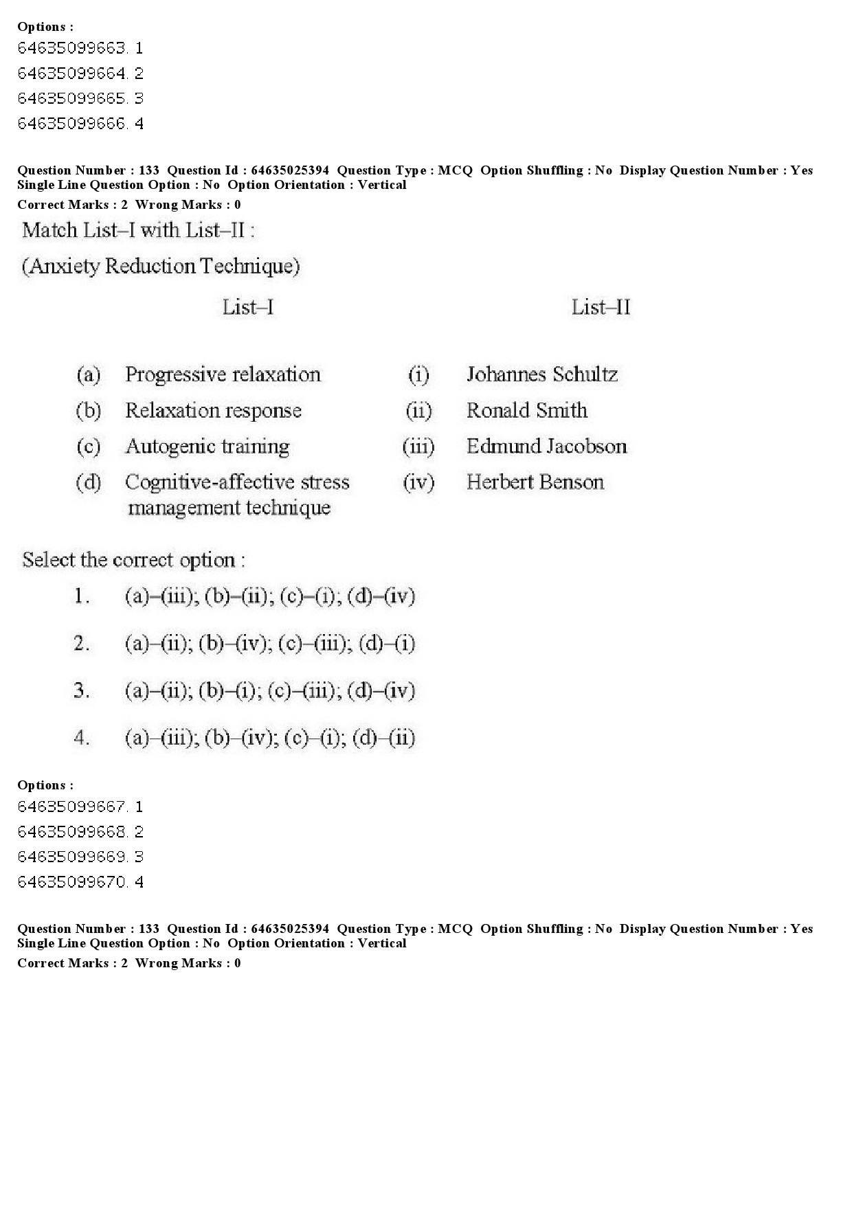 UGC NET Physical Education Question Paper June 2019 128