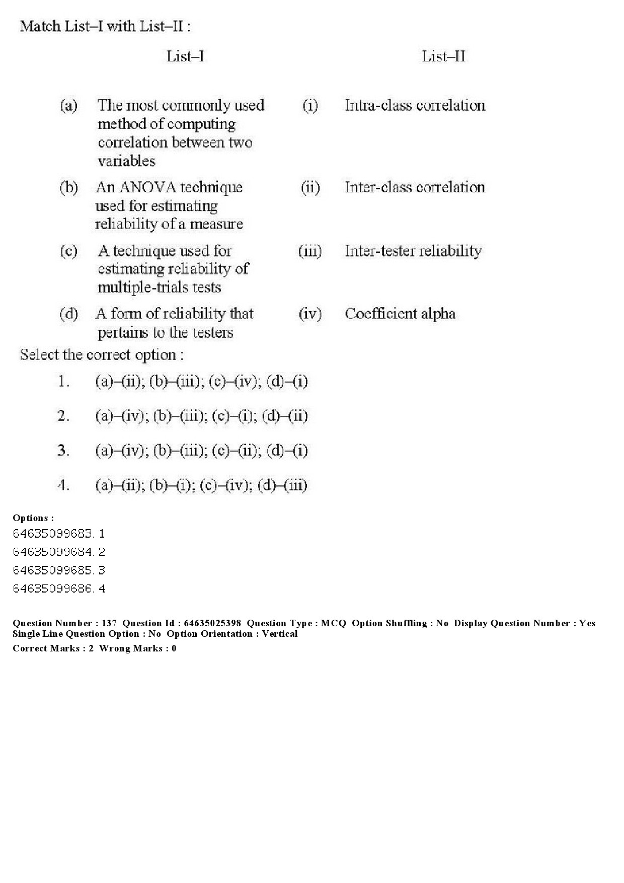 UGC NET Physical Education Question Paper June 2019 134