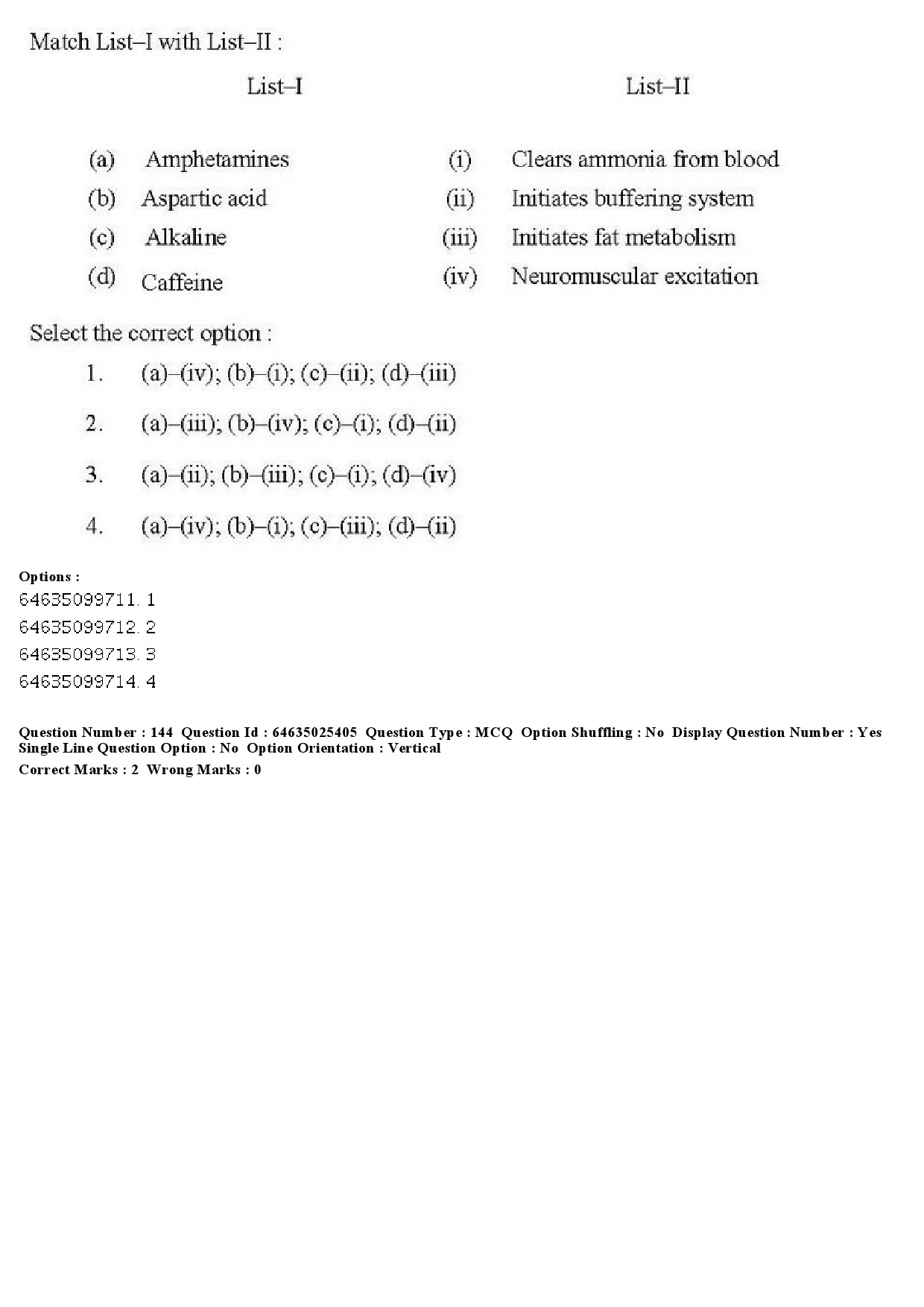 UGC NET Physical Education Question Paper June 2019 147