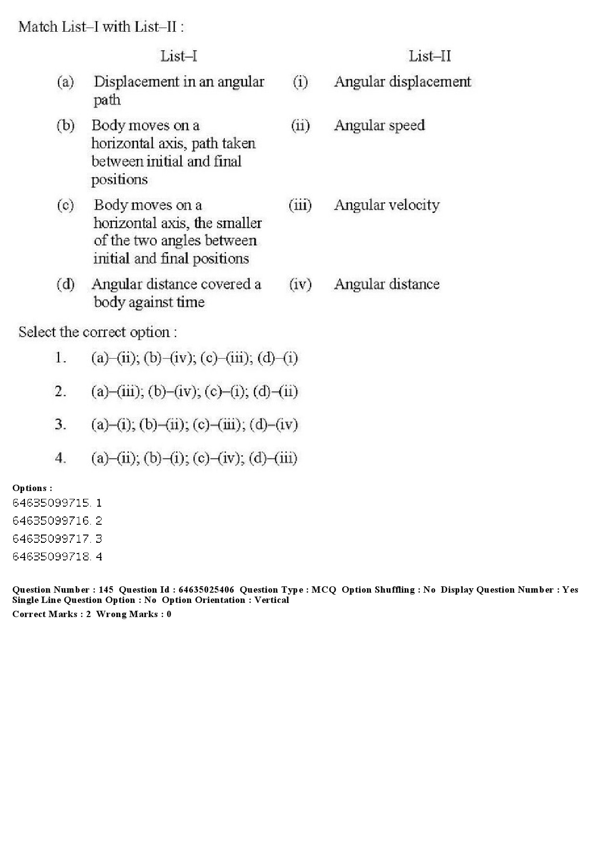 UGC NET Physical Education Question Paper June 2019 149