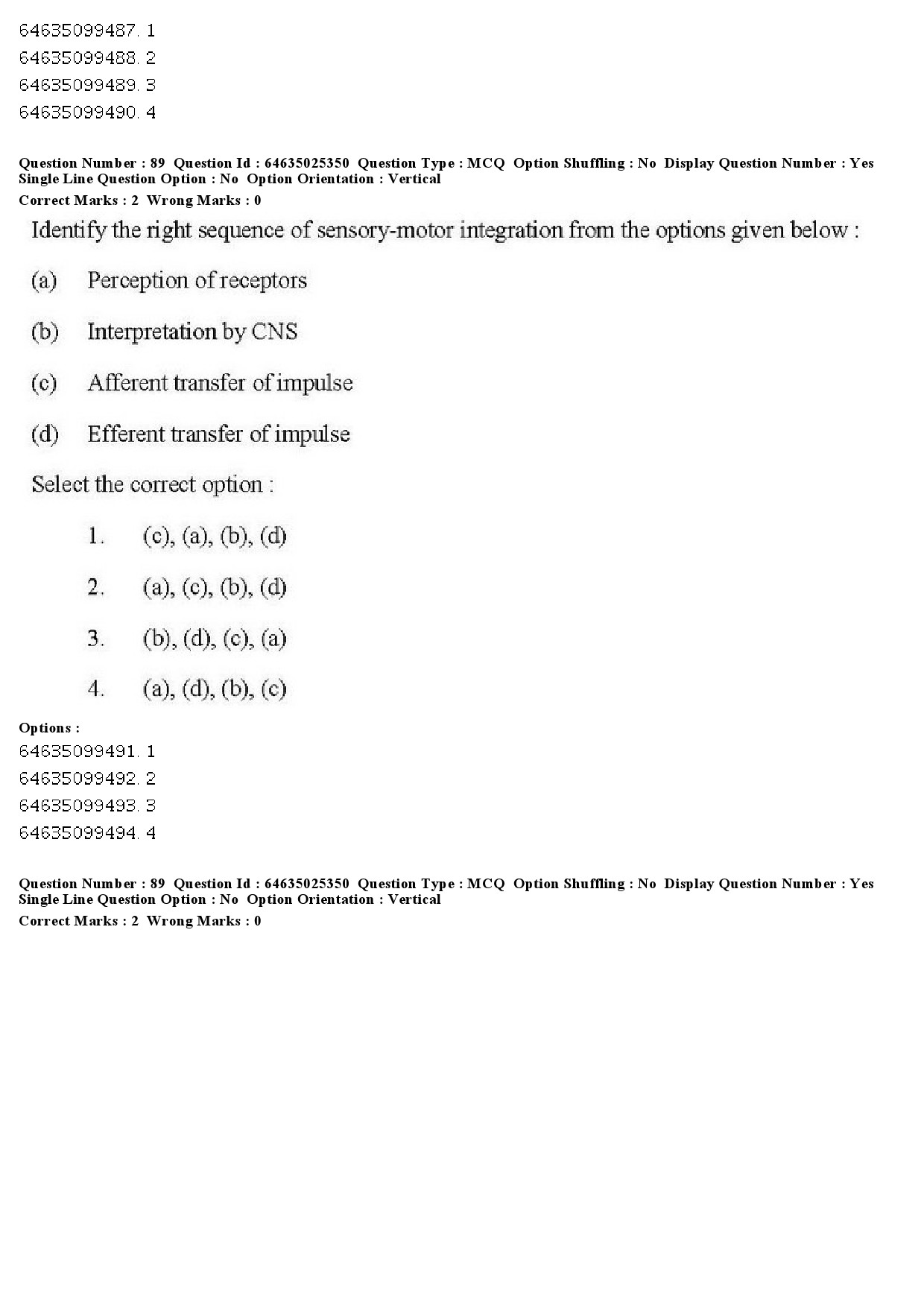 UGC NET Physical Education Question Paper June 2019 72